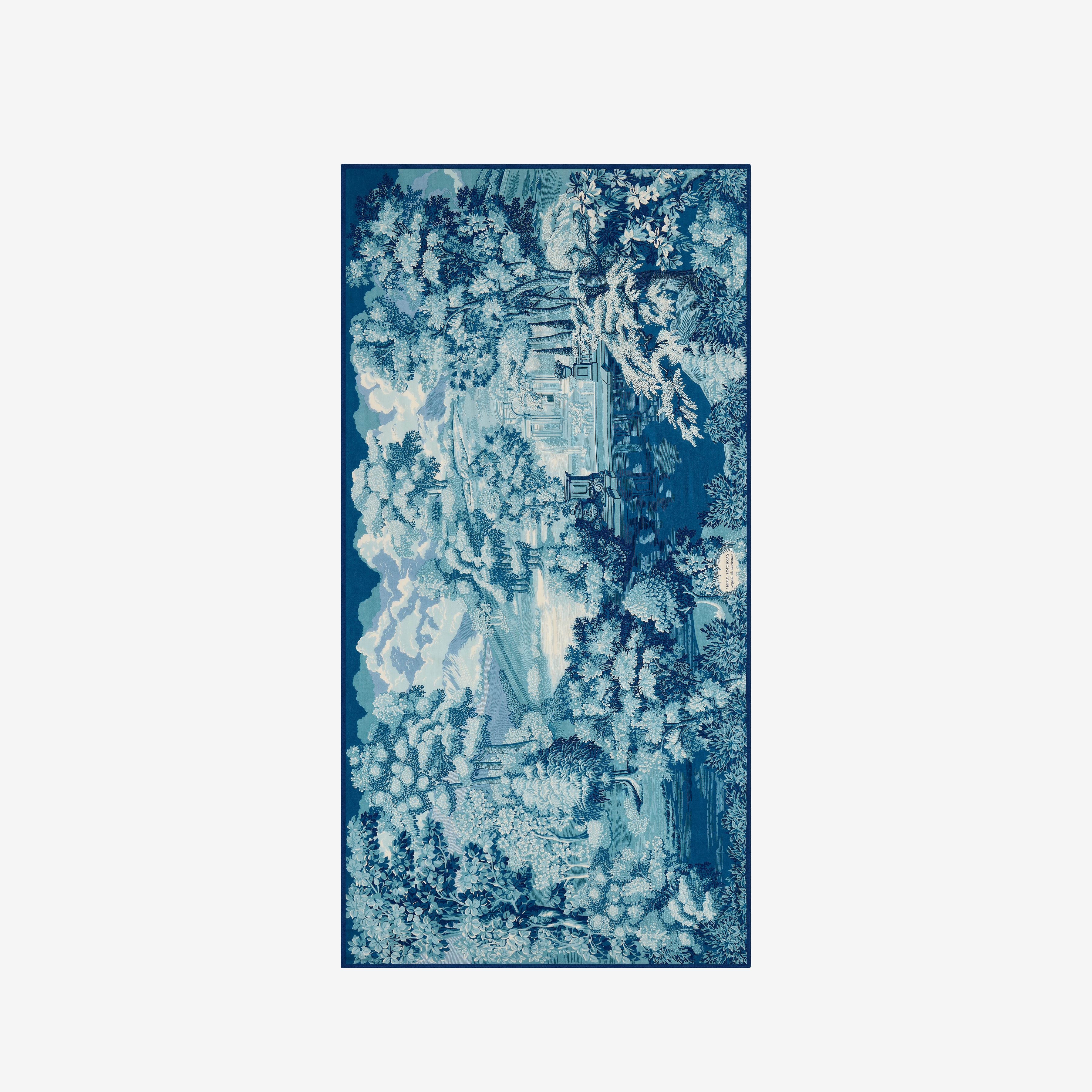 Scarf 100 - Come - Duck Blue