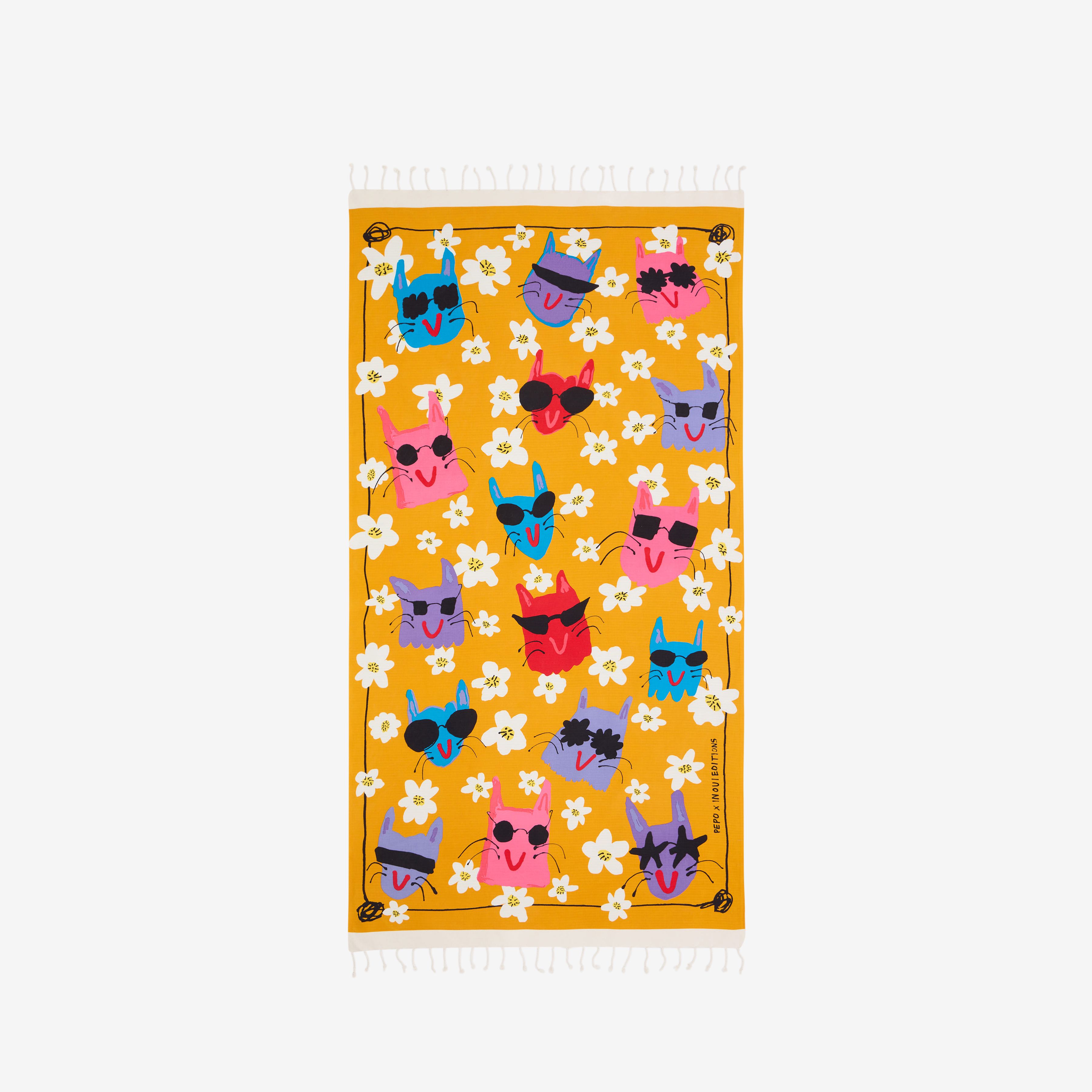 Fouta Towel 100 - Pepo - Yellow