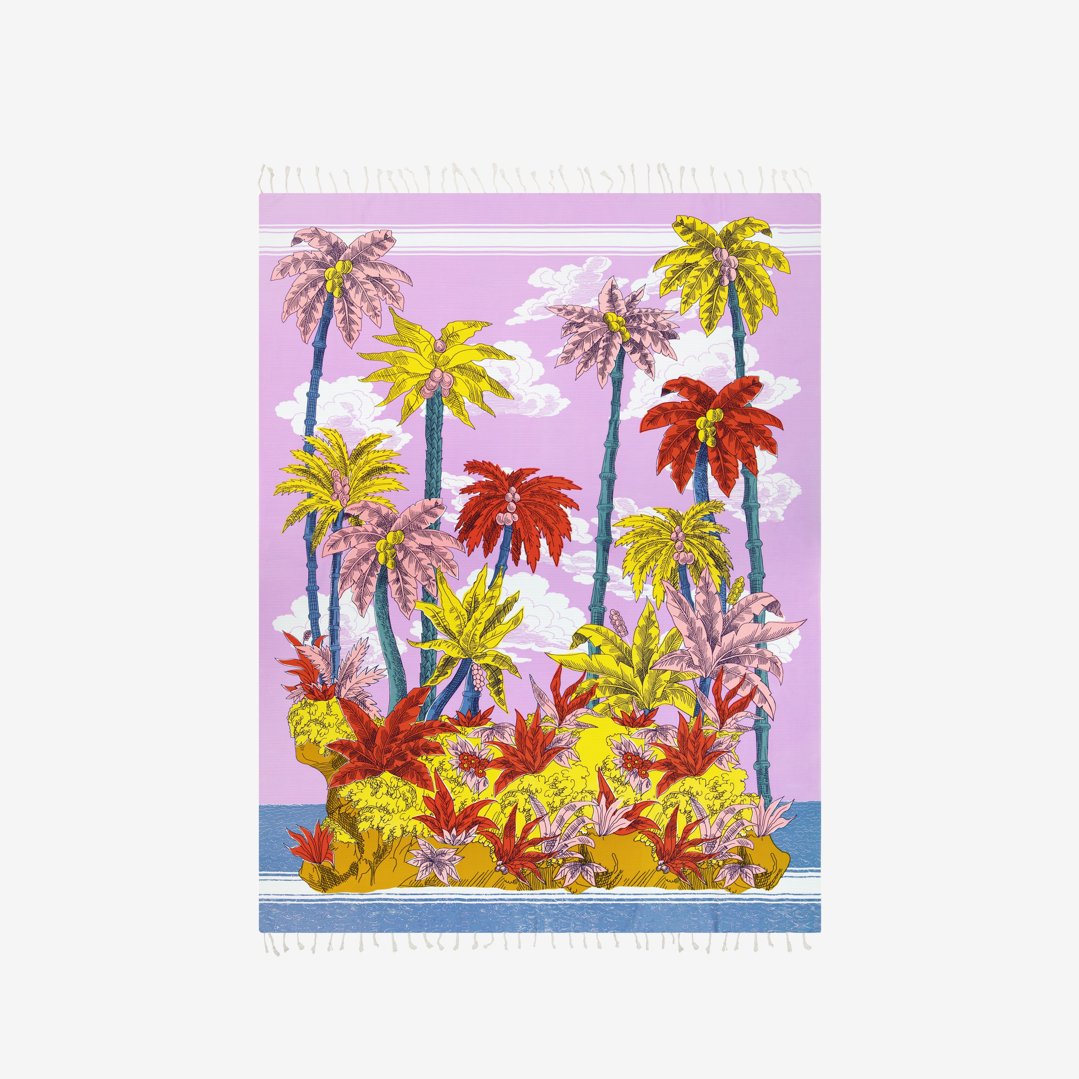 Fouta Handtuch  140 - Robinson - Violett