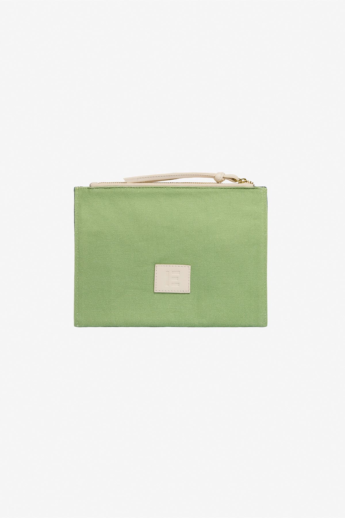 Bestickter Beutel - Paris Septieme - Marineblau