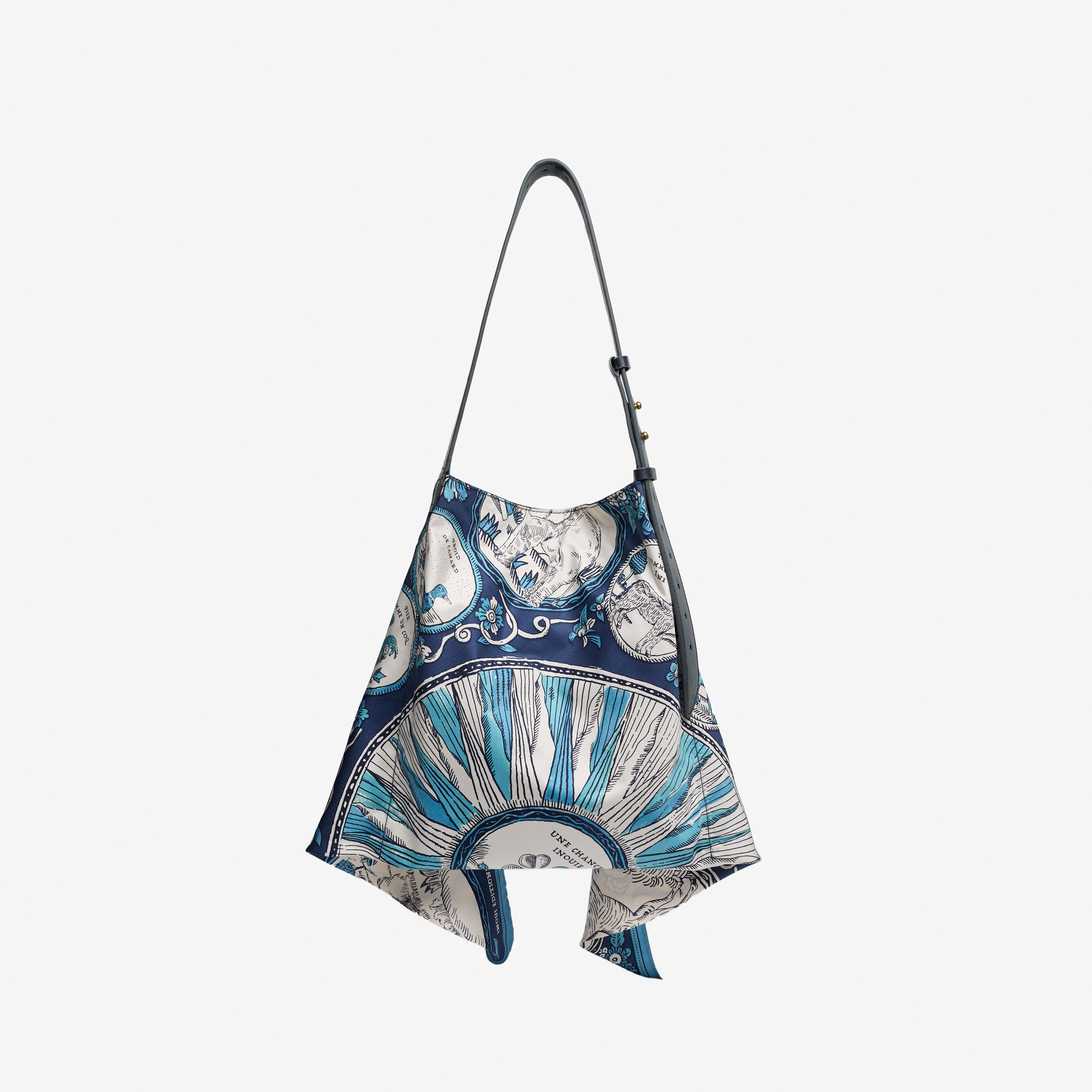 Schal Tasche - Chance Inoui - Marineblau