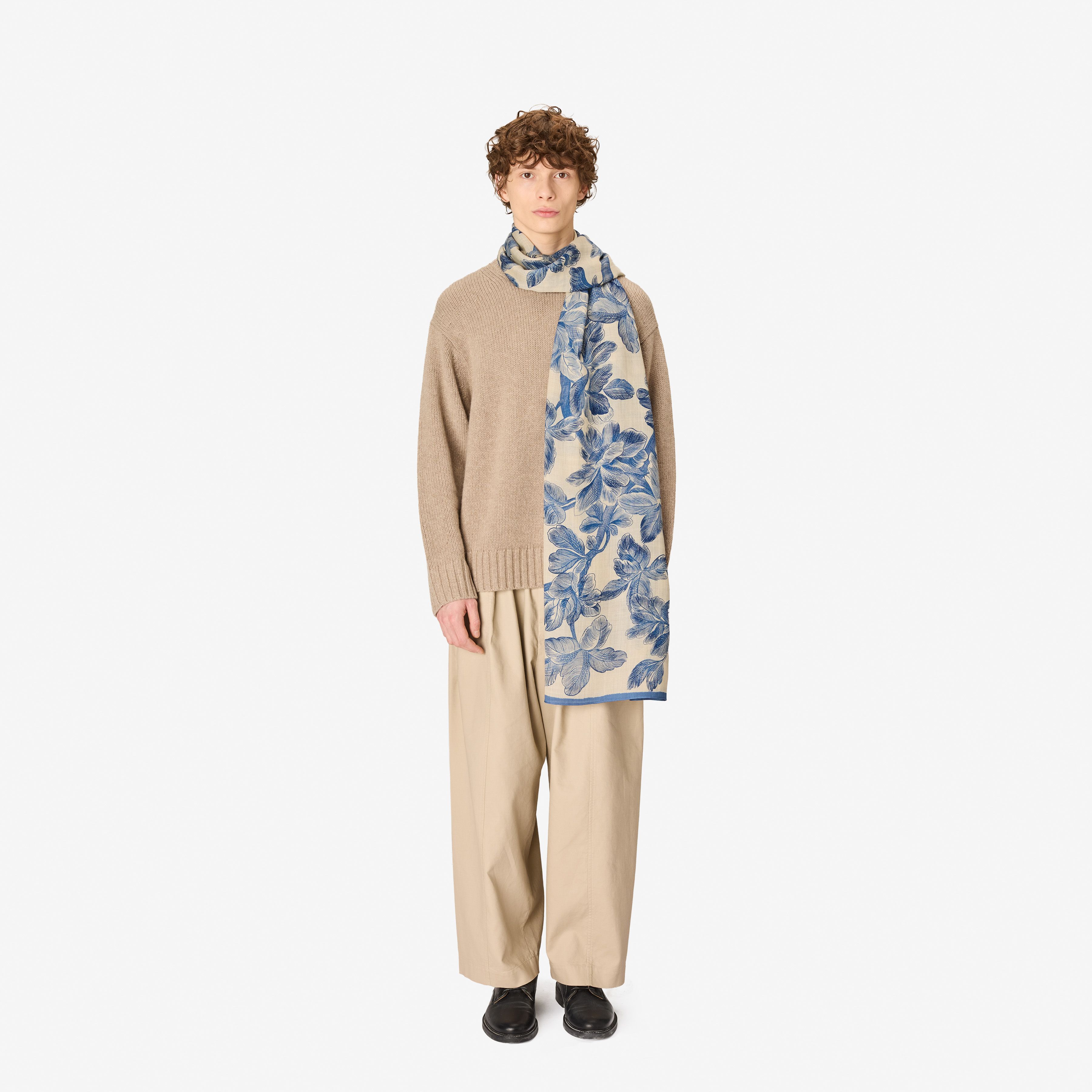 Scarf 100 - Arboris - Blue