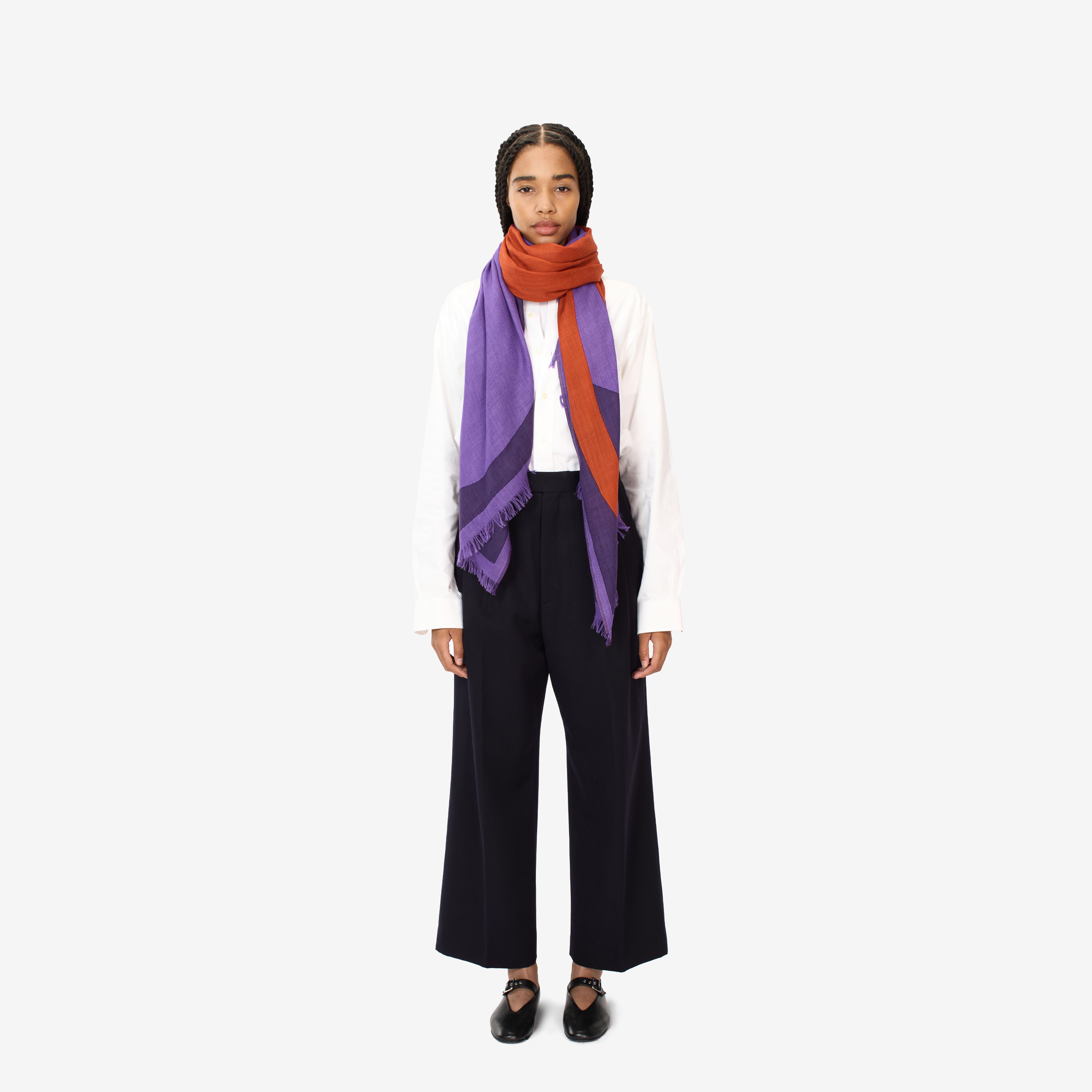 Scarf 100 - Amour - Purple