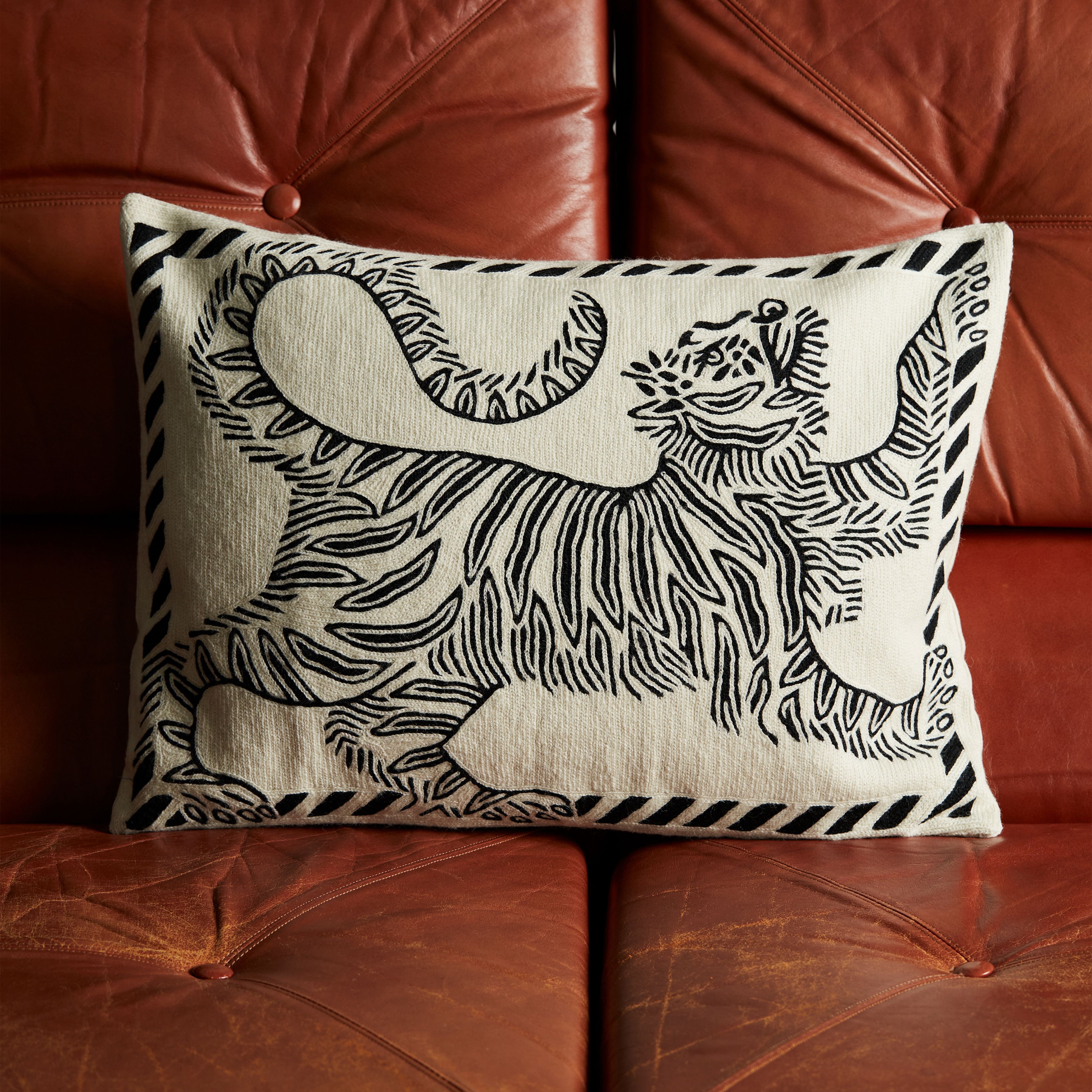 Housse de Coussin 45 - Mantra - Blanc
