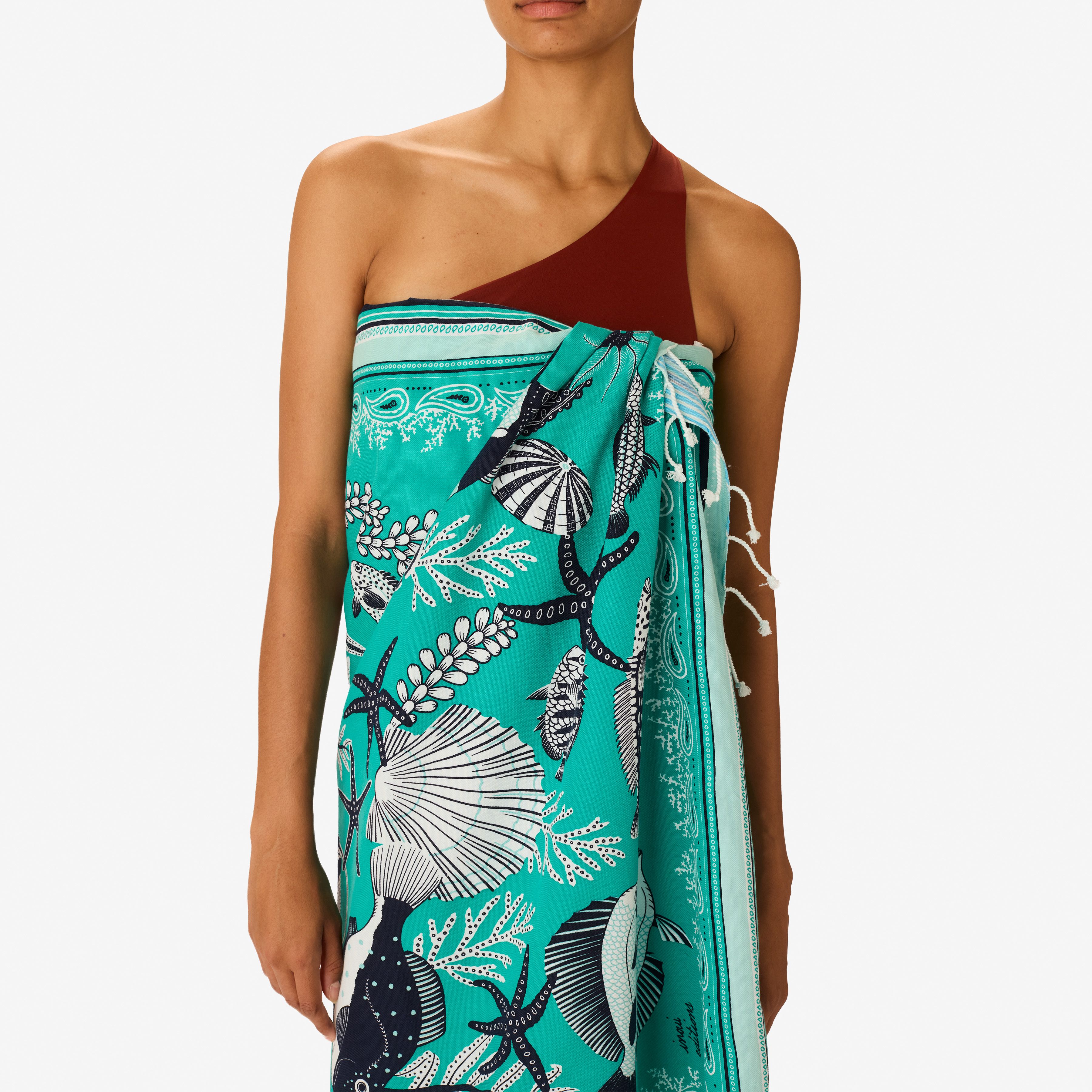 Toalla Fouta 100 - Neptune - Turquesa