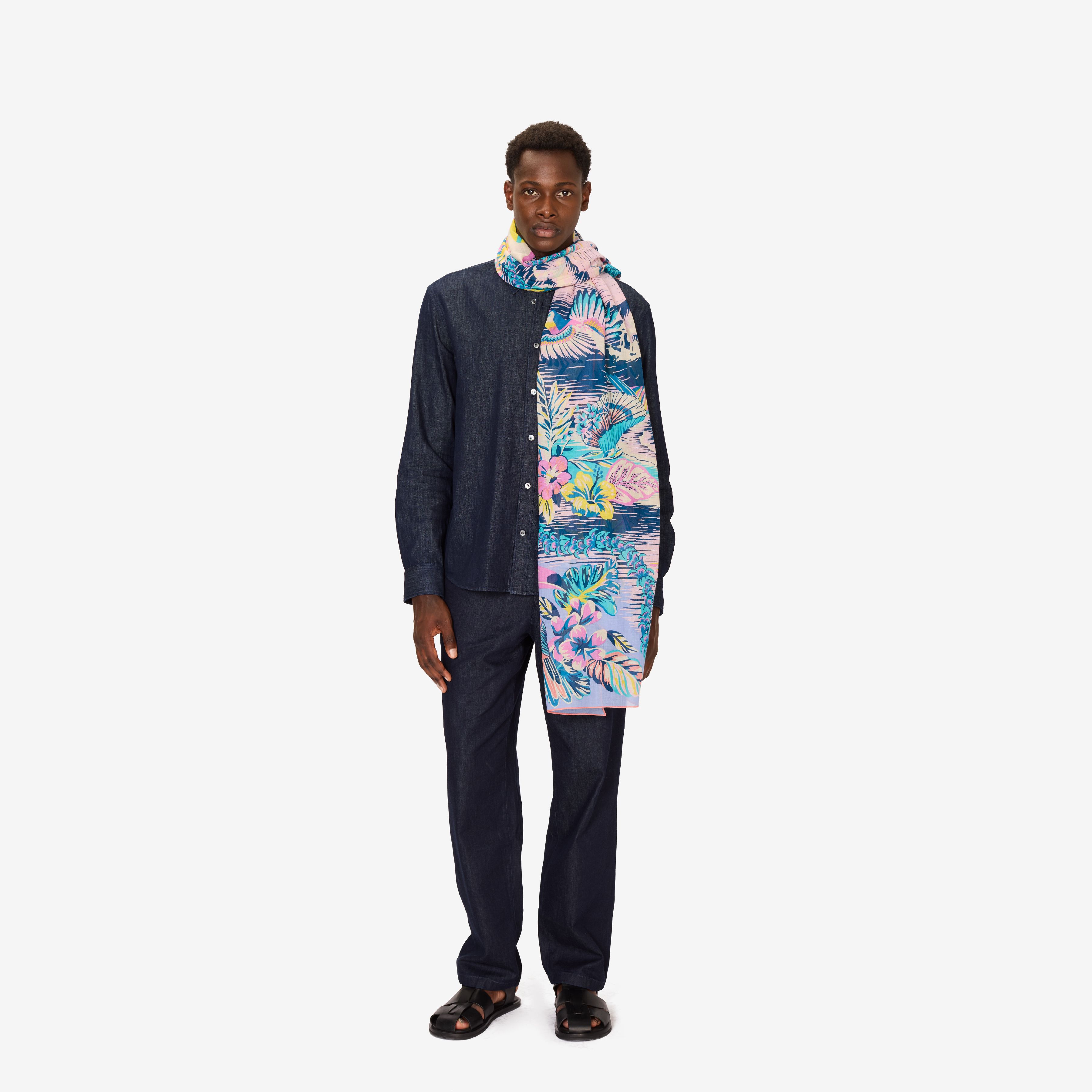 Scarf 100 - Hawai - Pastel
