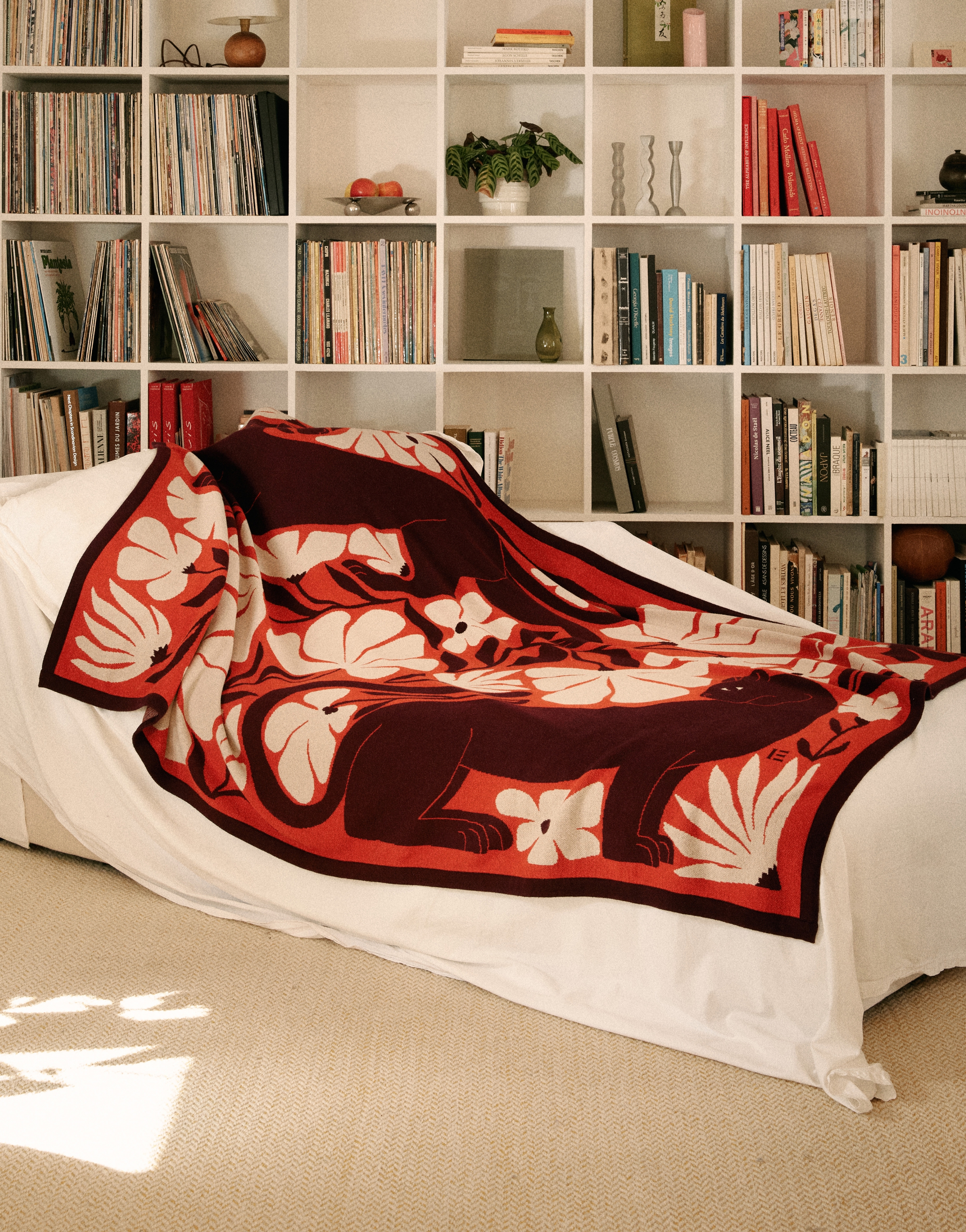 Decke 130 - Panteo - Terracotta - 130 x 190cm