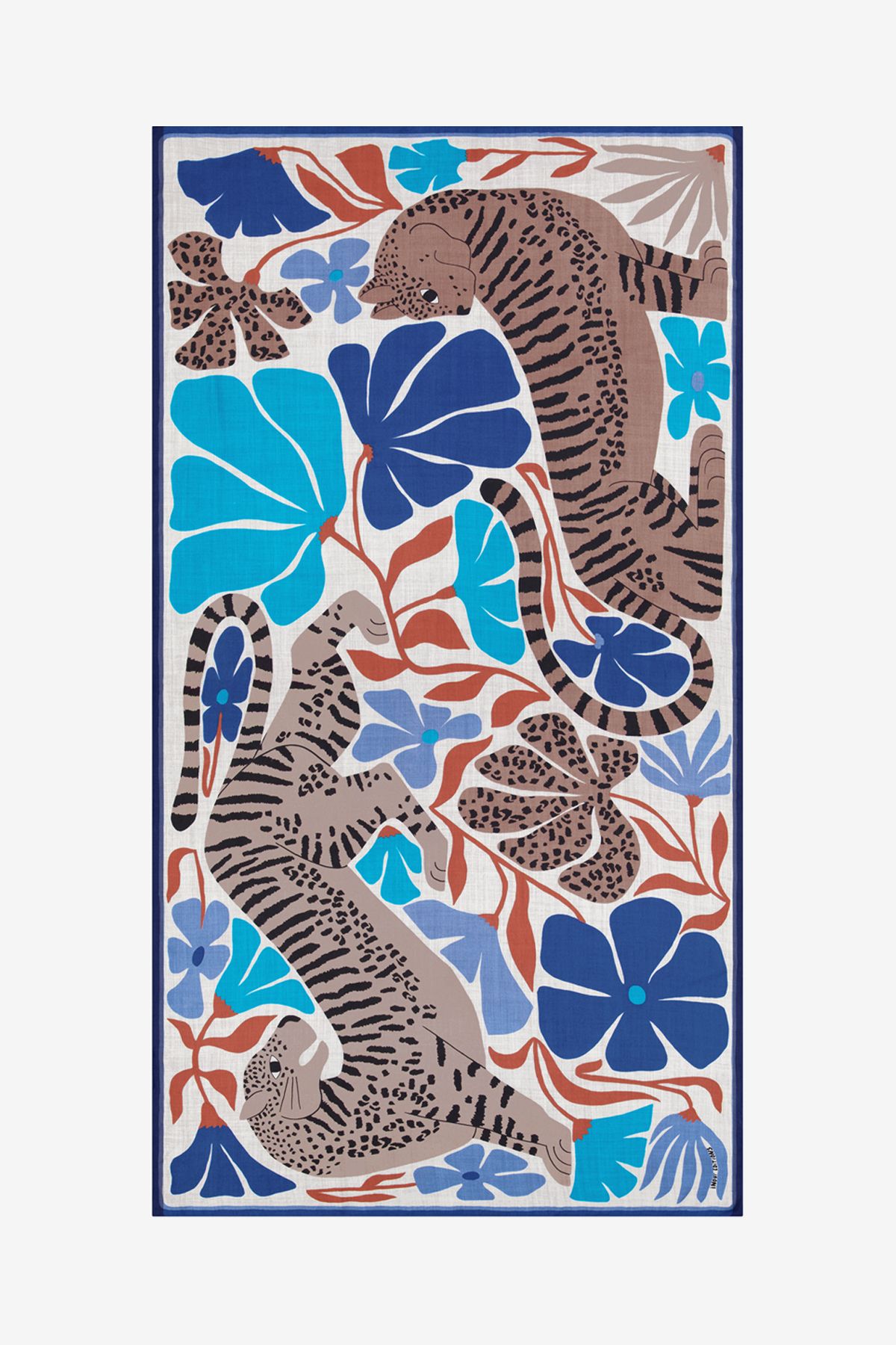 Scarf 100 - Panteo - Blue