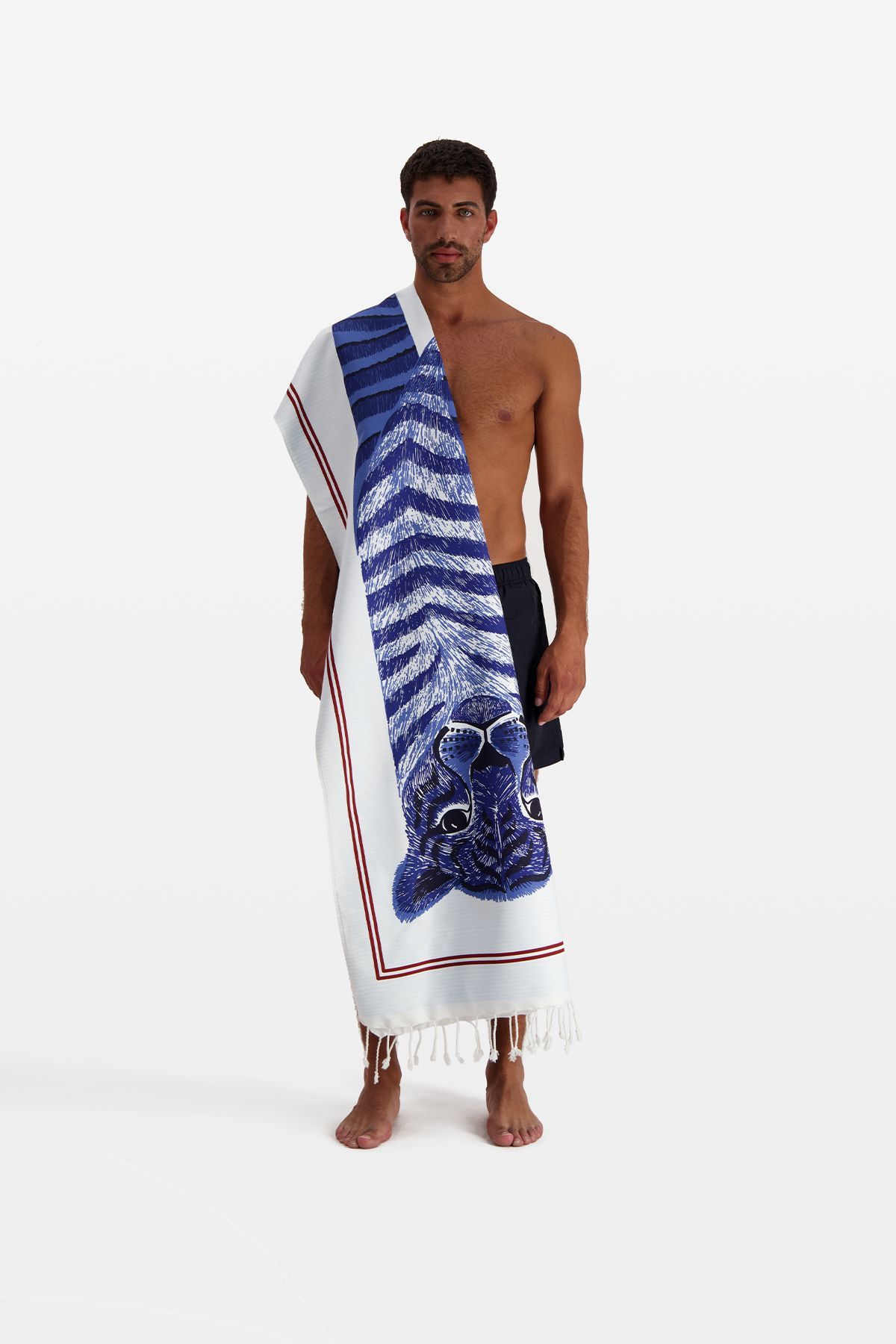 Telo Fouta 100 - King - Blu