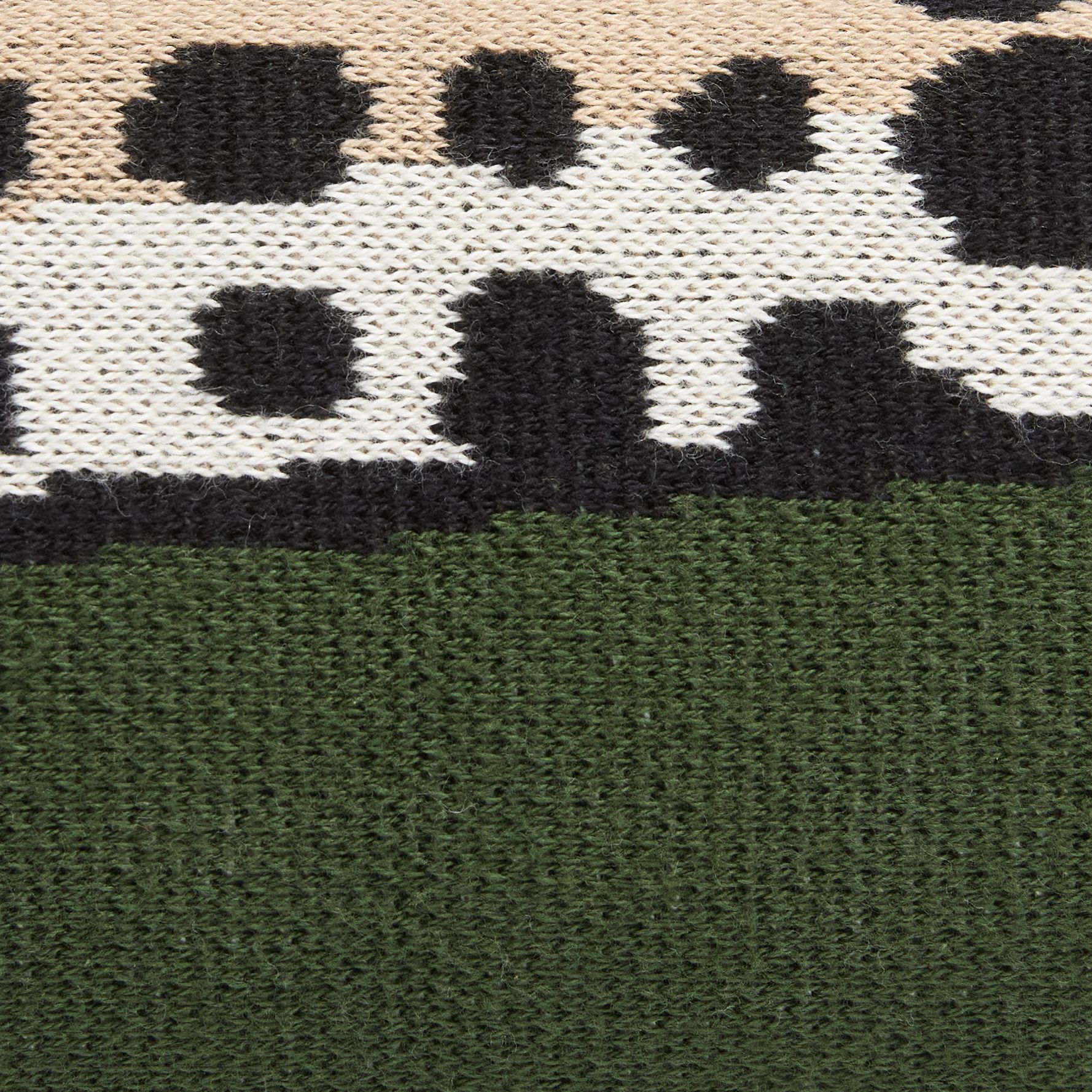 Decke 130 - Leopard - Khaki