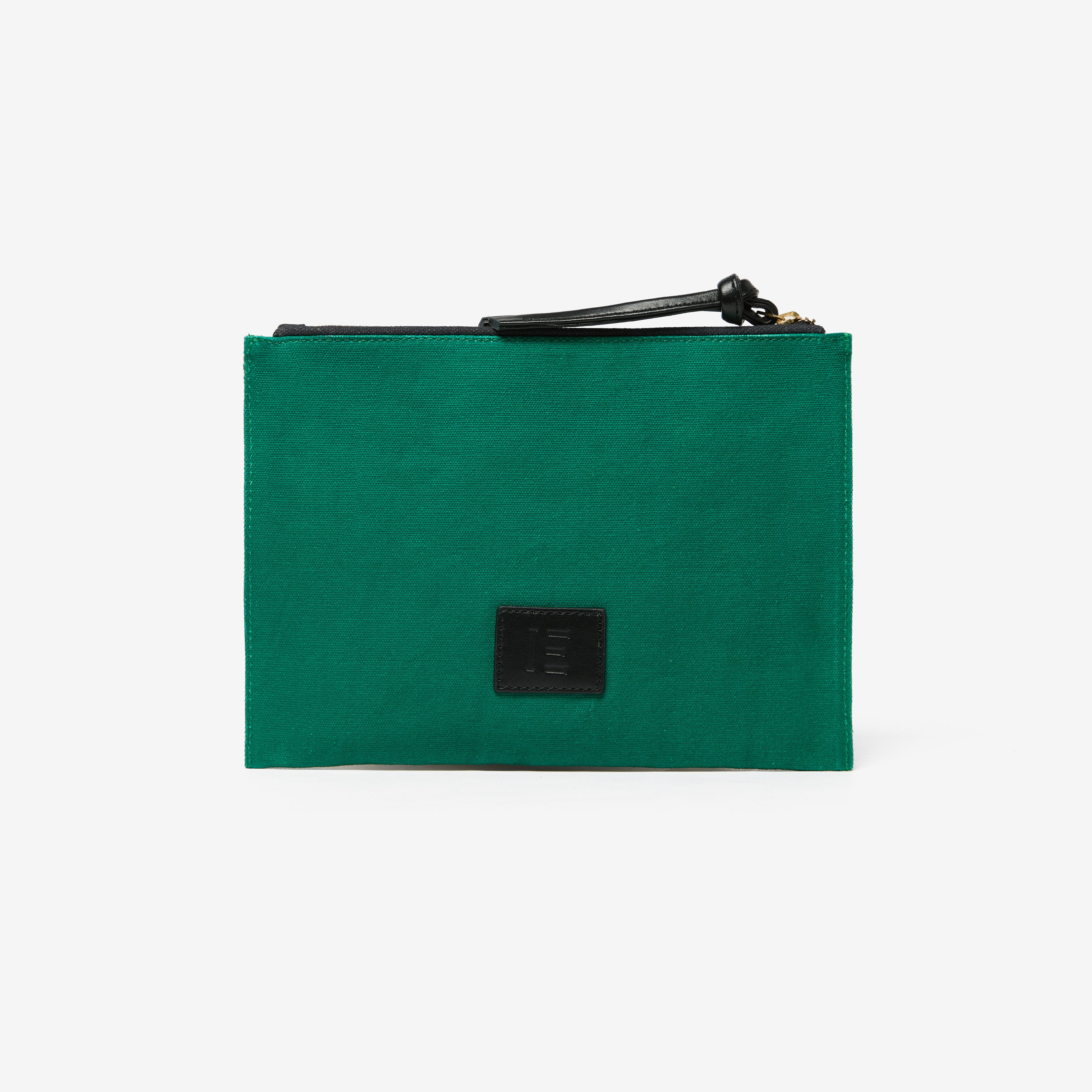 Embroidered Pouch - Poseidon - Green