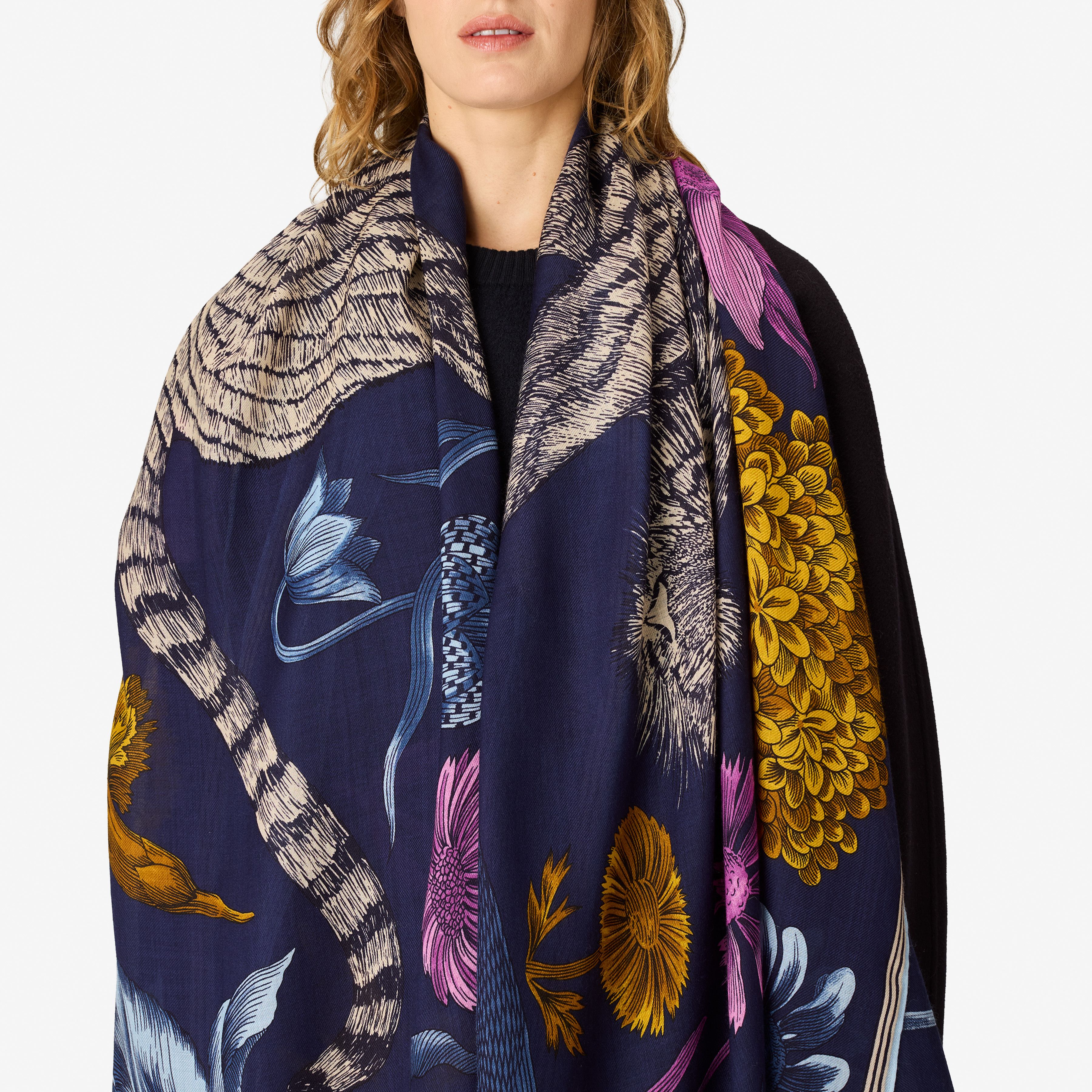 Scarf 80 - Gustav - Navy
