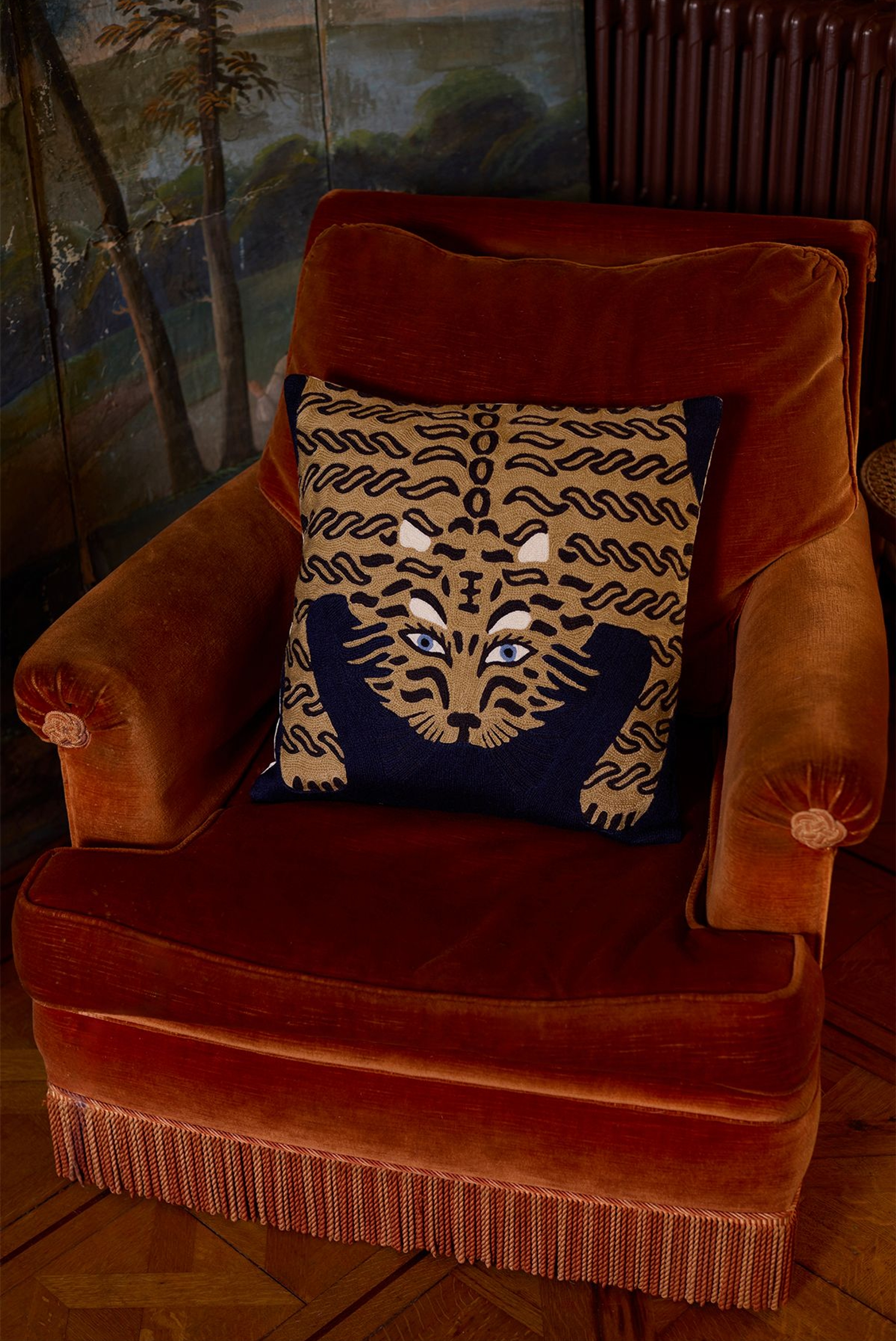 Housse de Coussin 45 - Rocko - Bleu