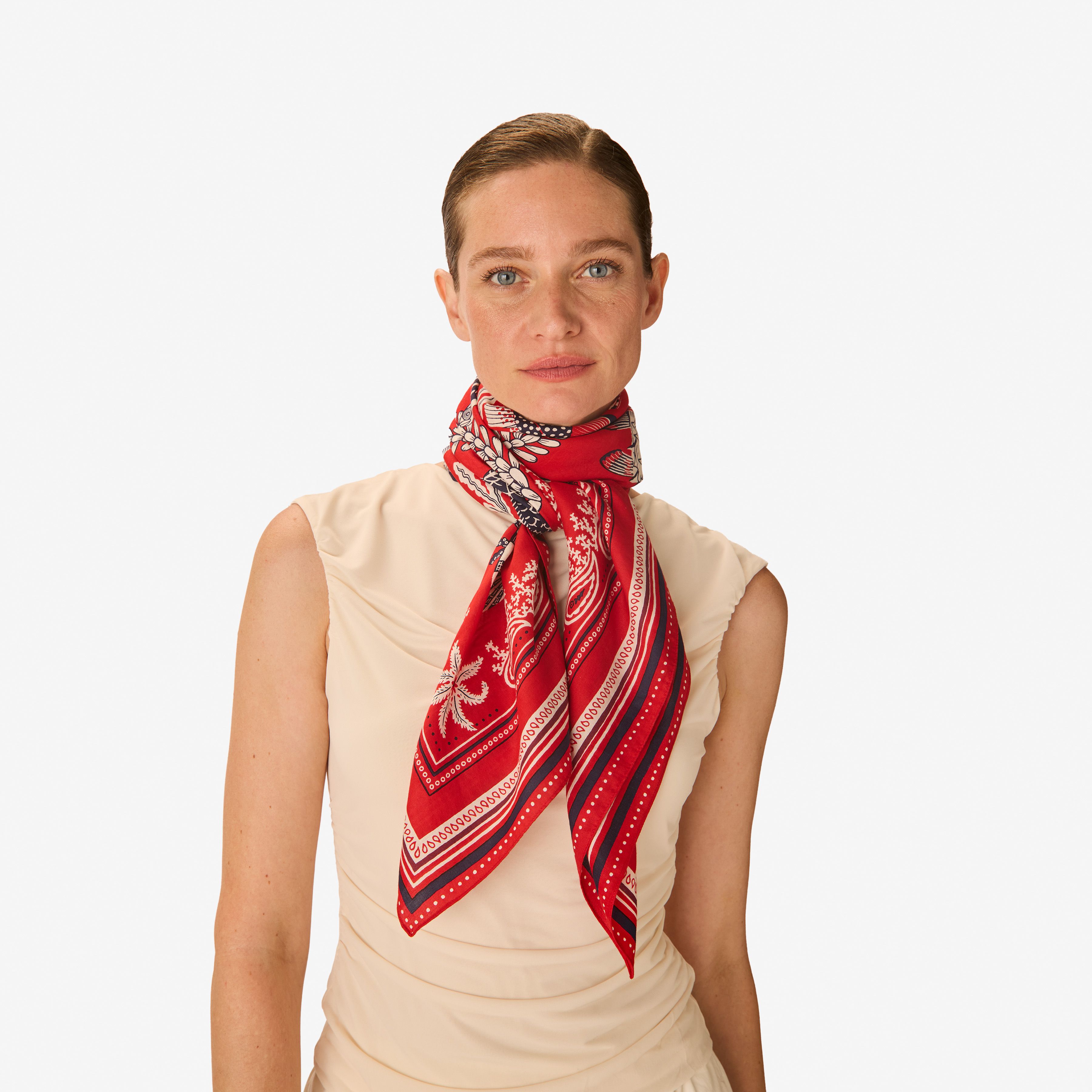 Carré 100 - Neptune - Rouge