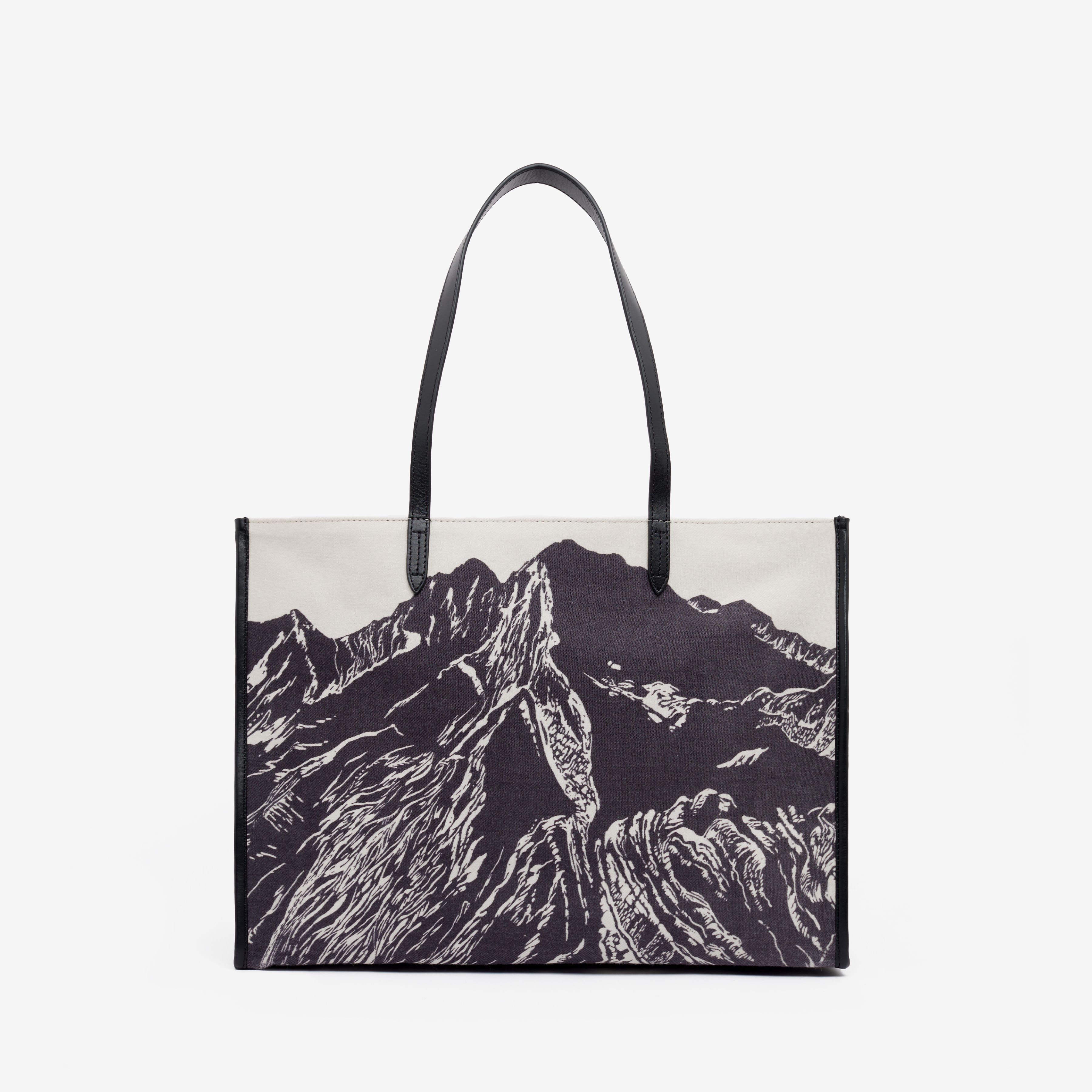 Shopping Bag - Montagne - Grey