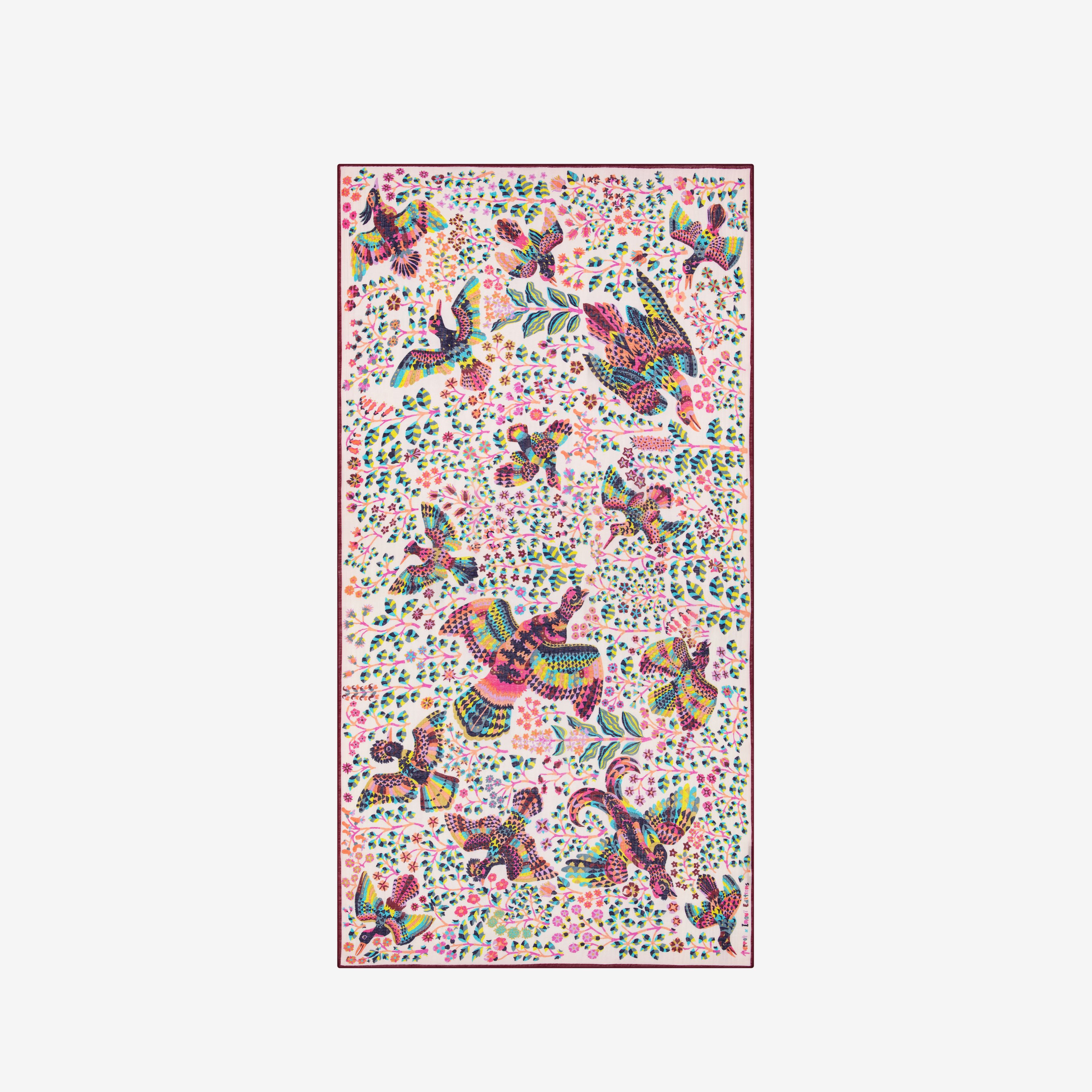 Bufanda 100 - Rene Perrot - Pastel