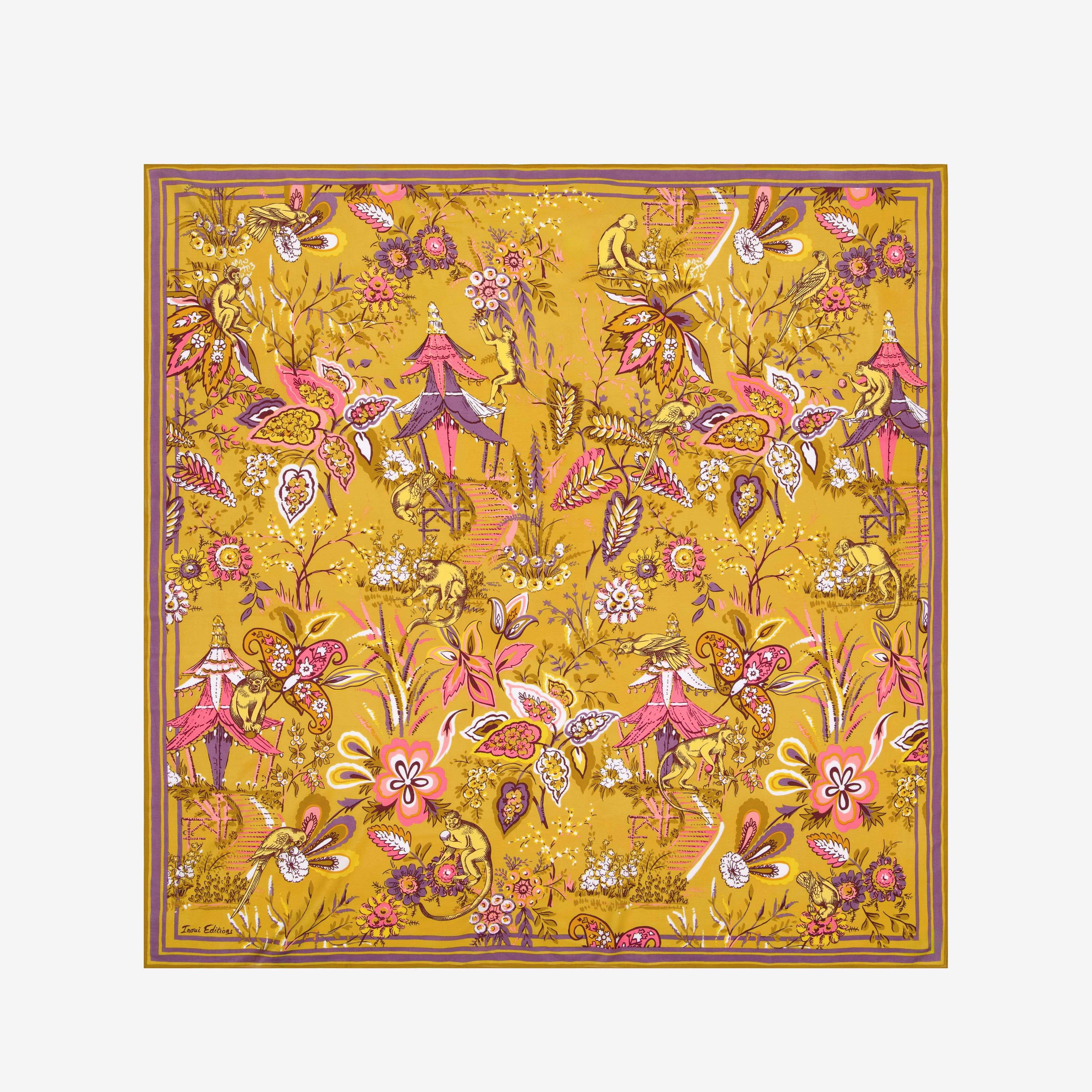 Square 130 - Pagode - Yellow