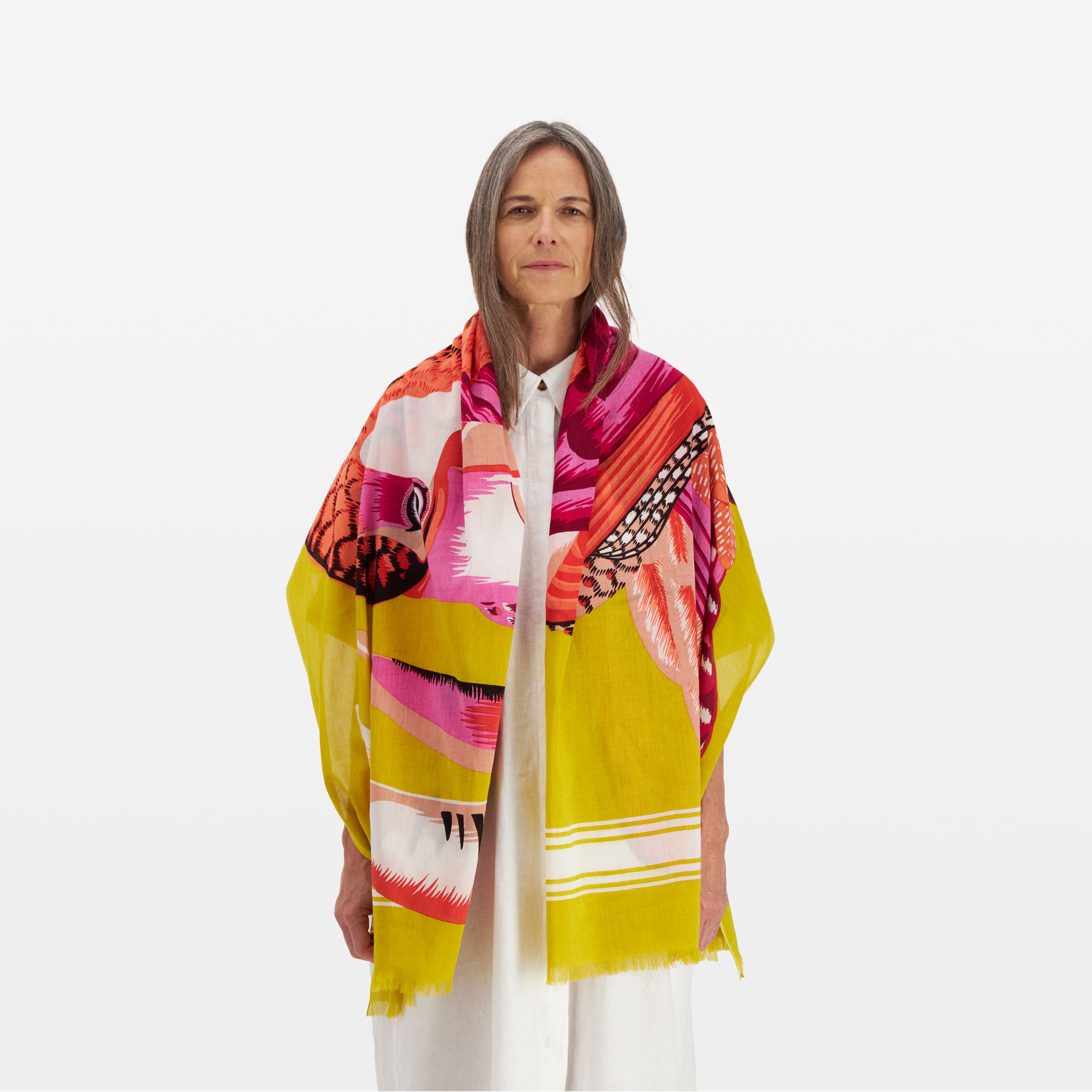 Scarf 100 - Toucan - Yellow