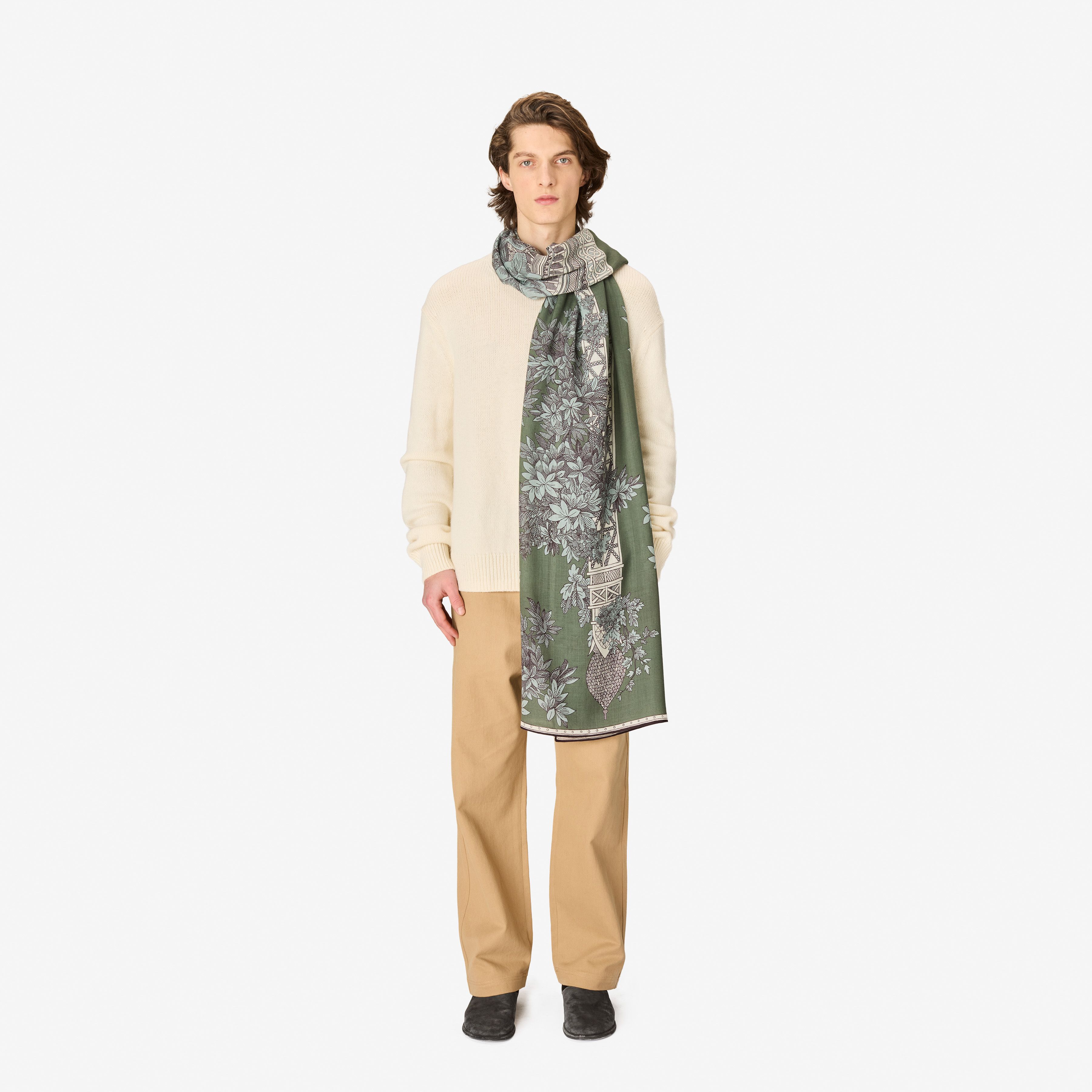 Scarf 80 - 1889 - Khaki