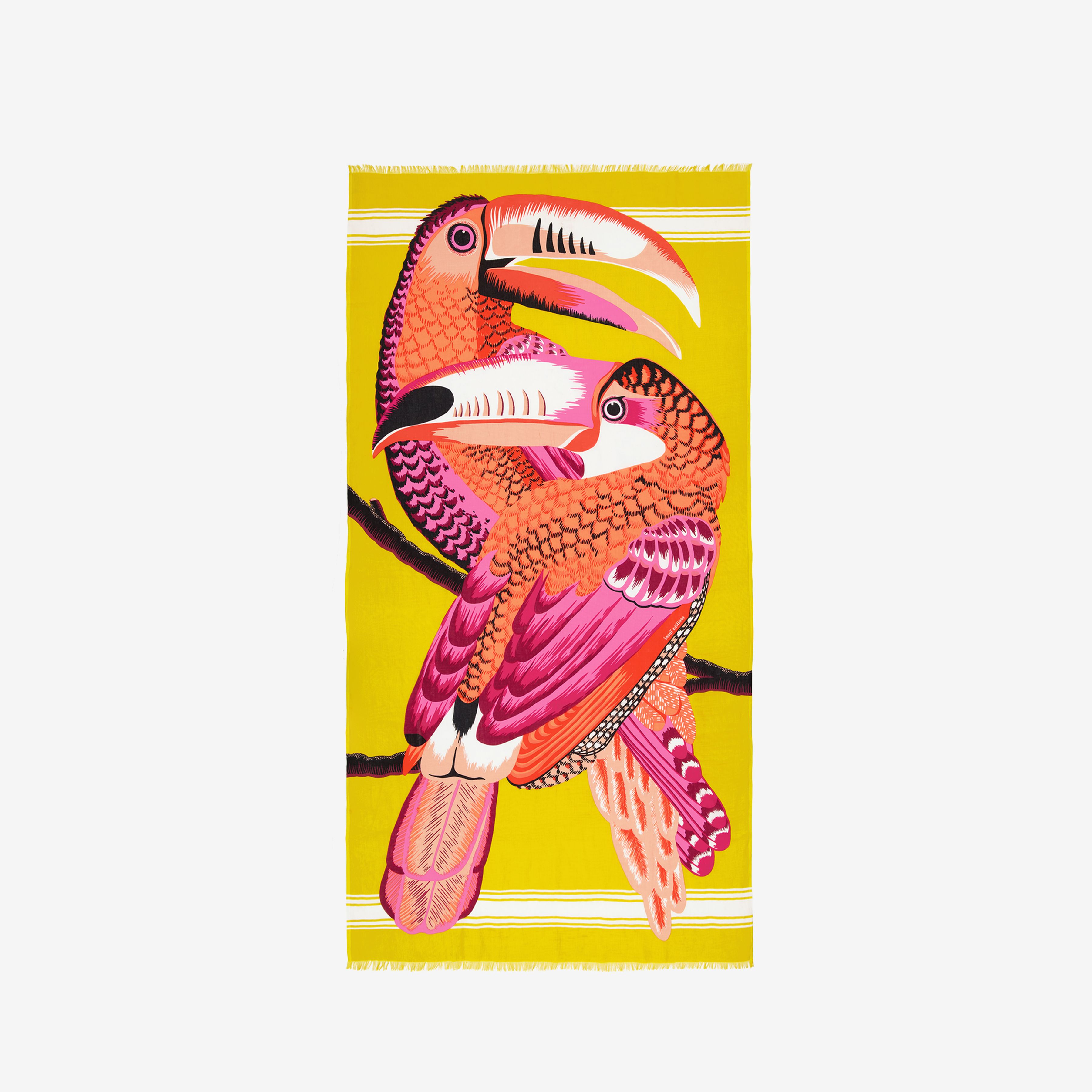 Scarf 100 - Toucan - Yellow