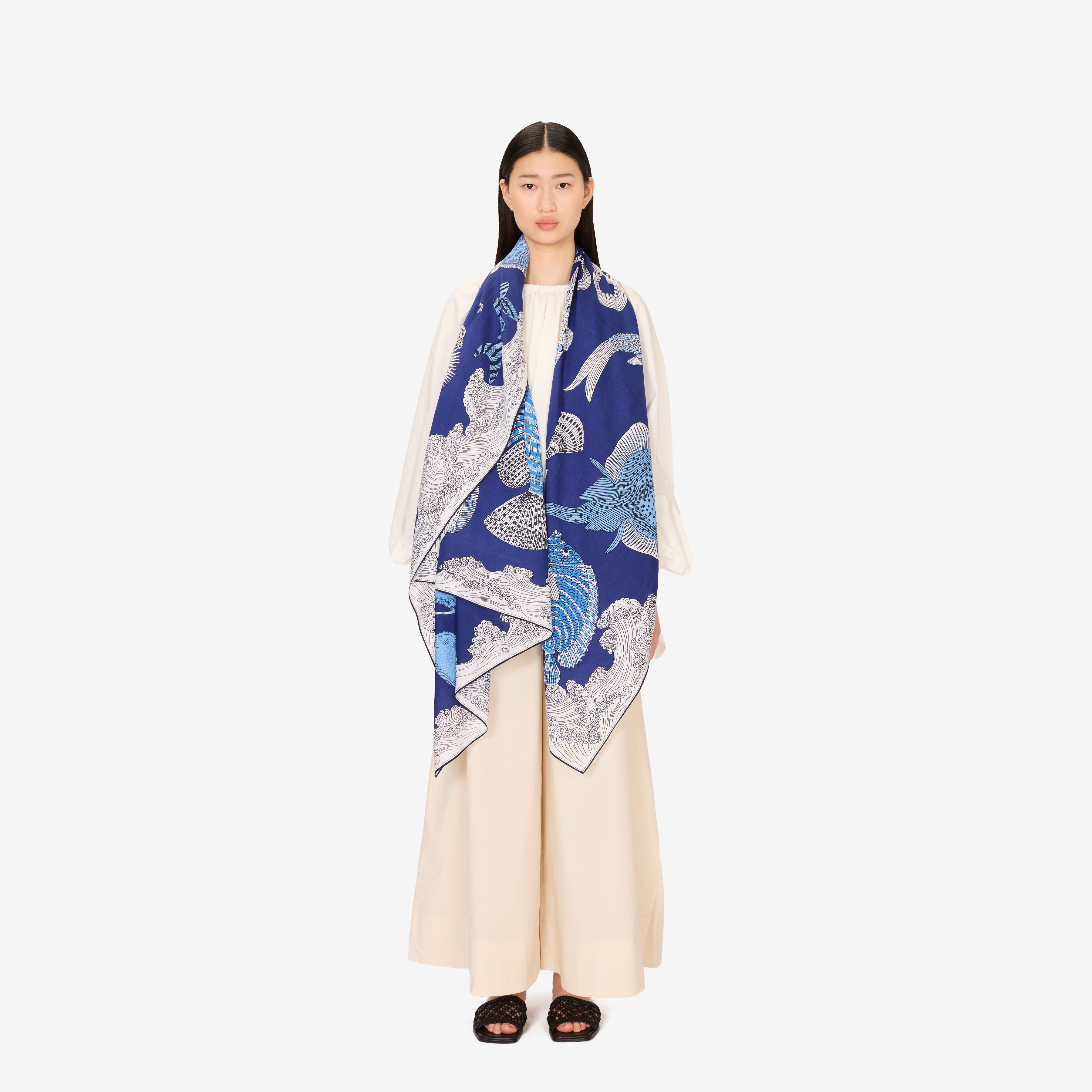 Scarf 100 - Poseidon - Blue