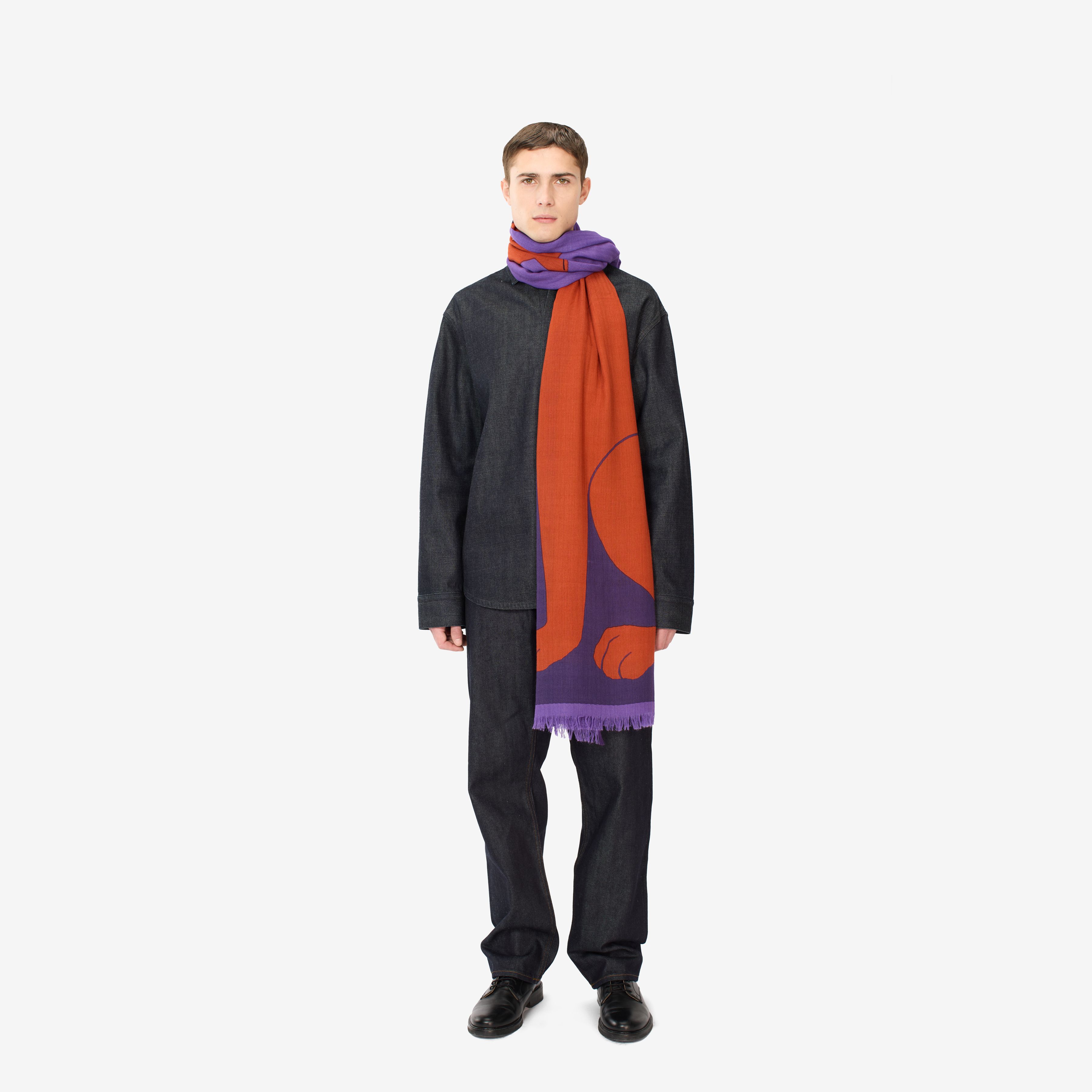 Scarf 100 - Amour - Purple