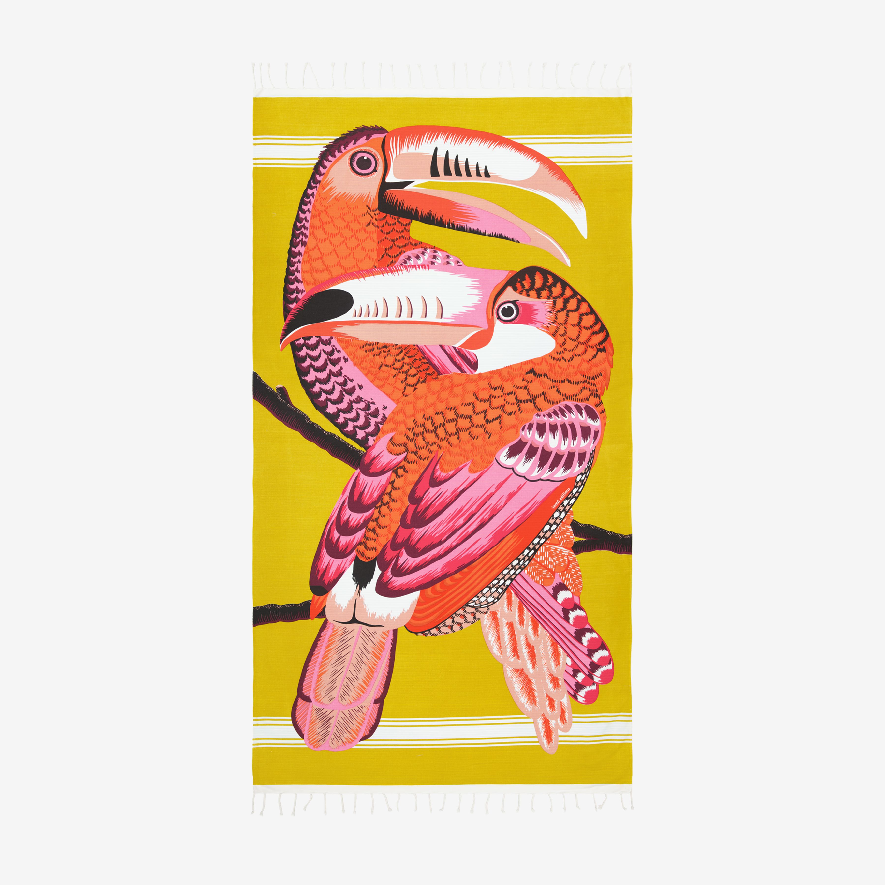 Fouta 100 - Toucan - Jaune