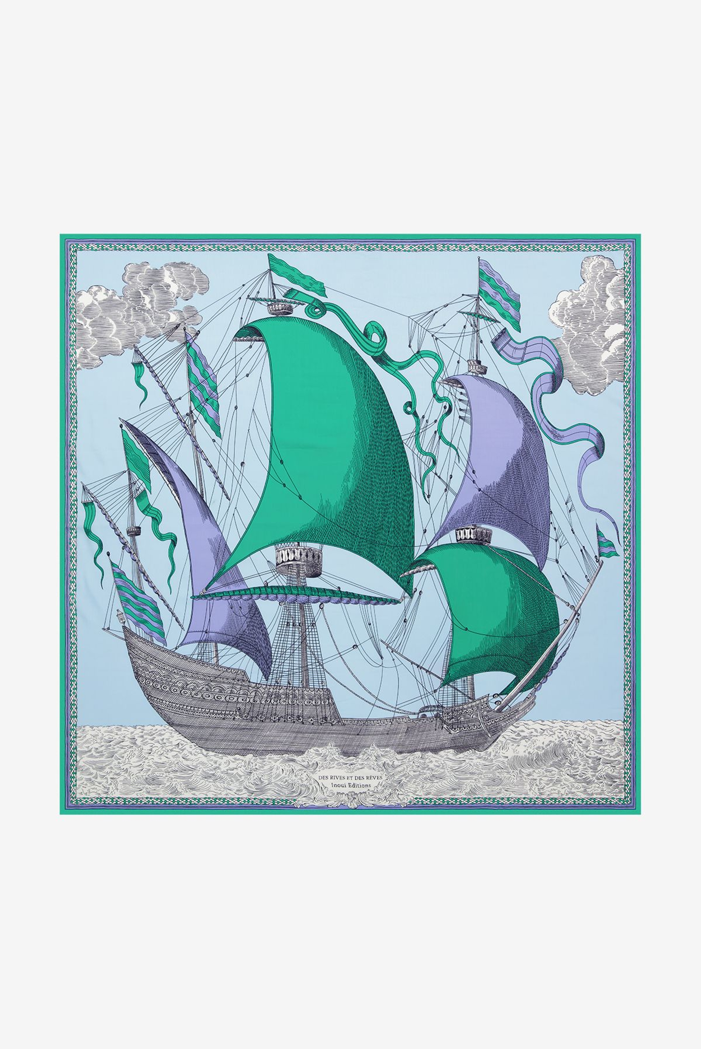 Square 130 - Des Rives et Des Reves - Green