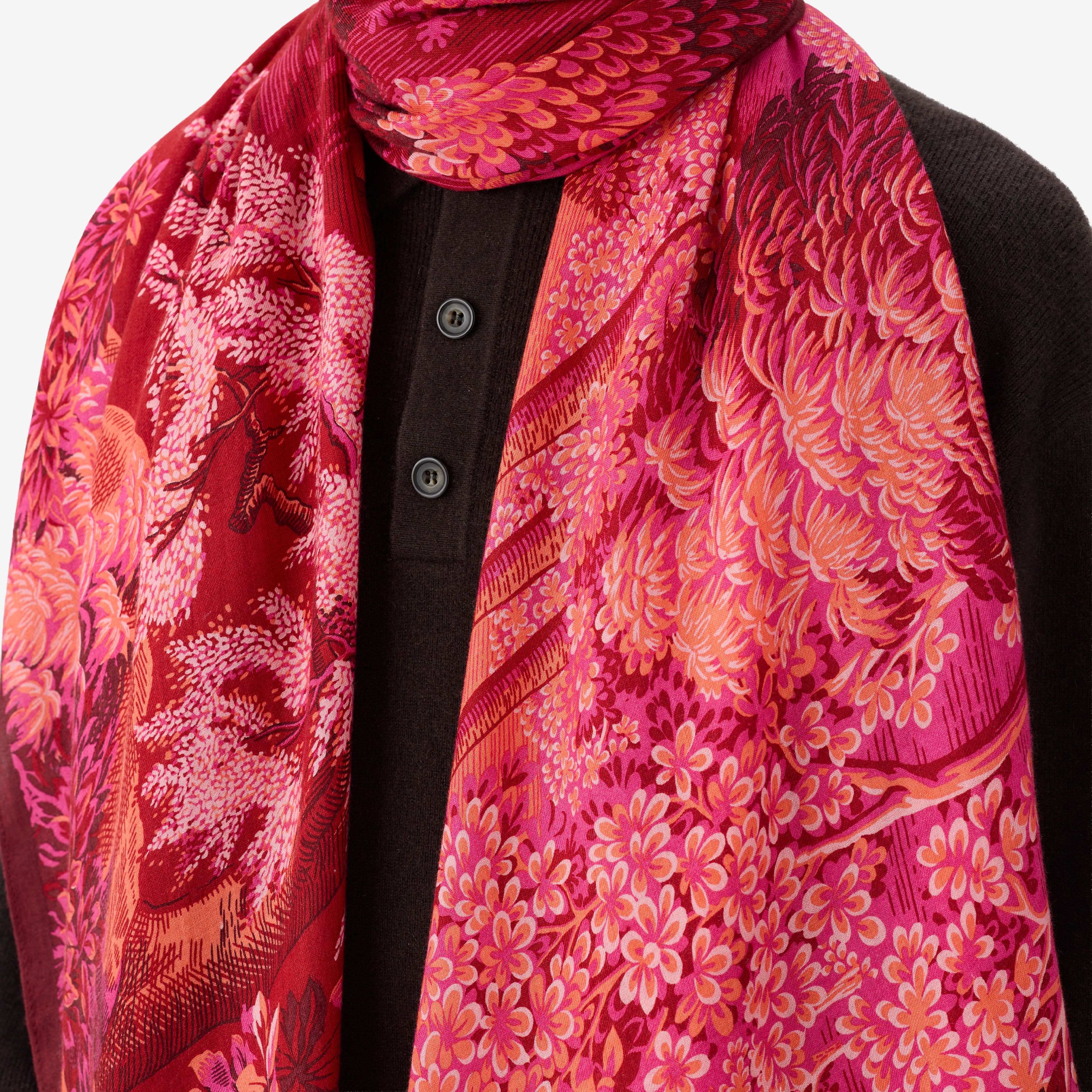 Scarf 100 - Come - Pink