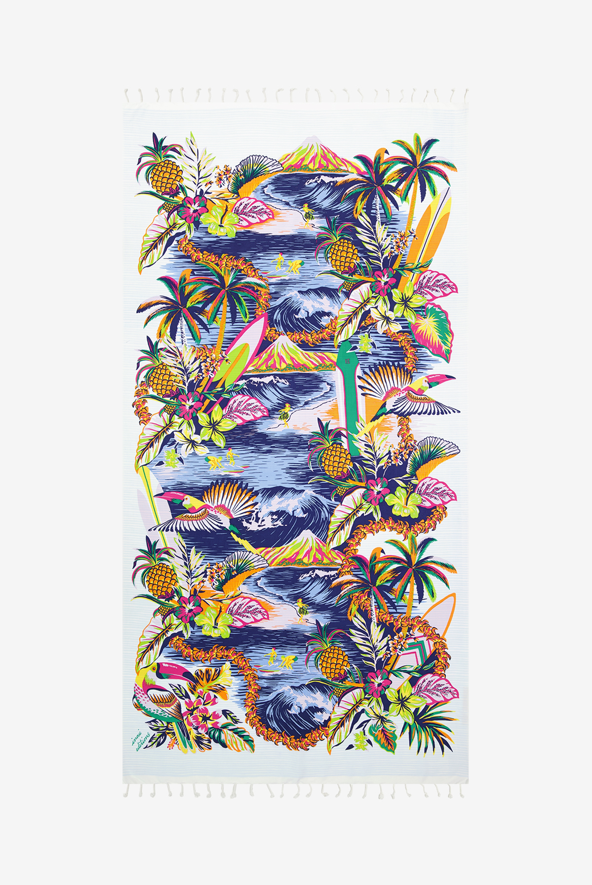 Toalla Fouta 100 - Hawai - Blanco