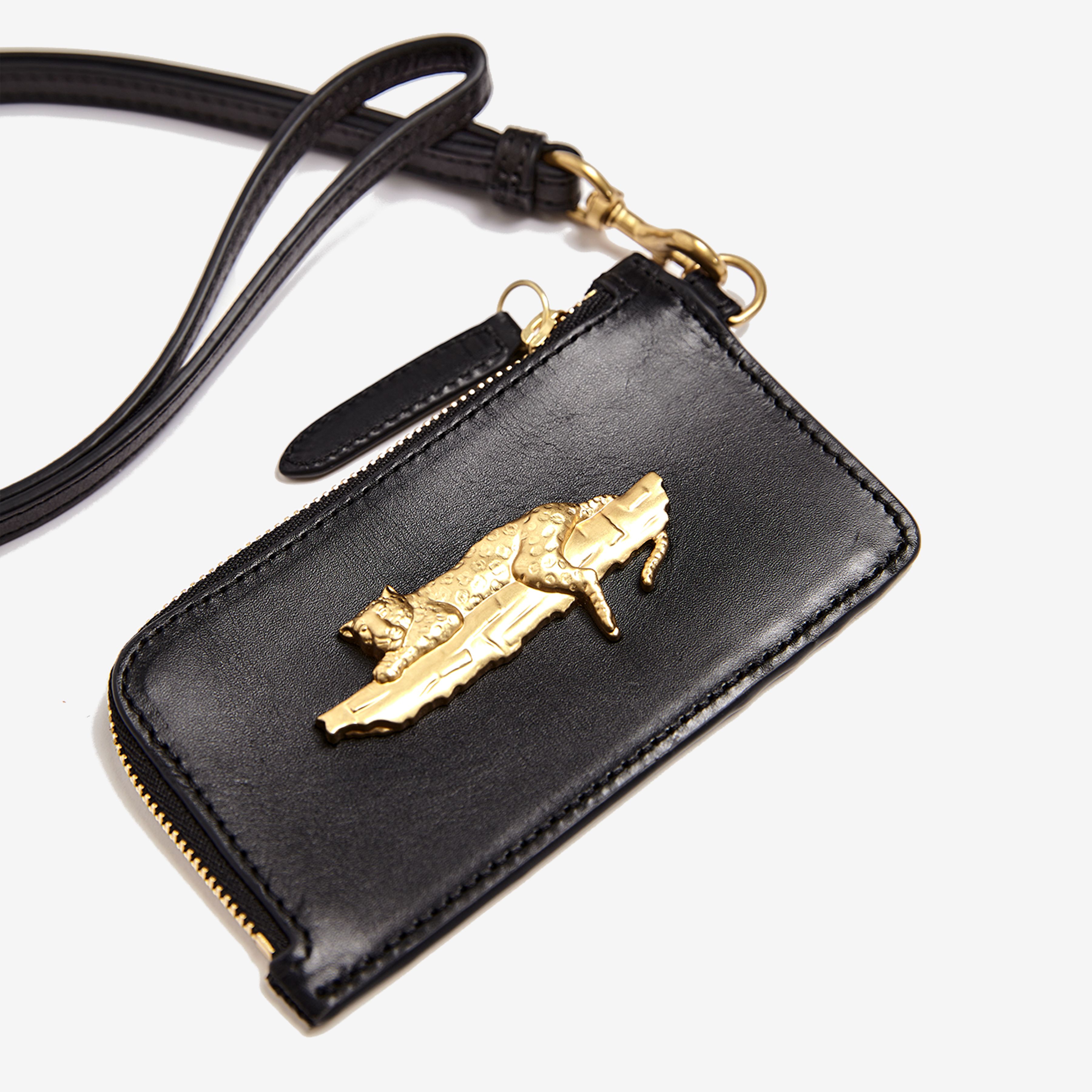 Card Holder - Leo - Black