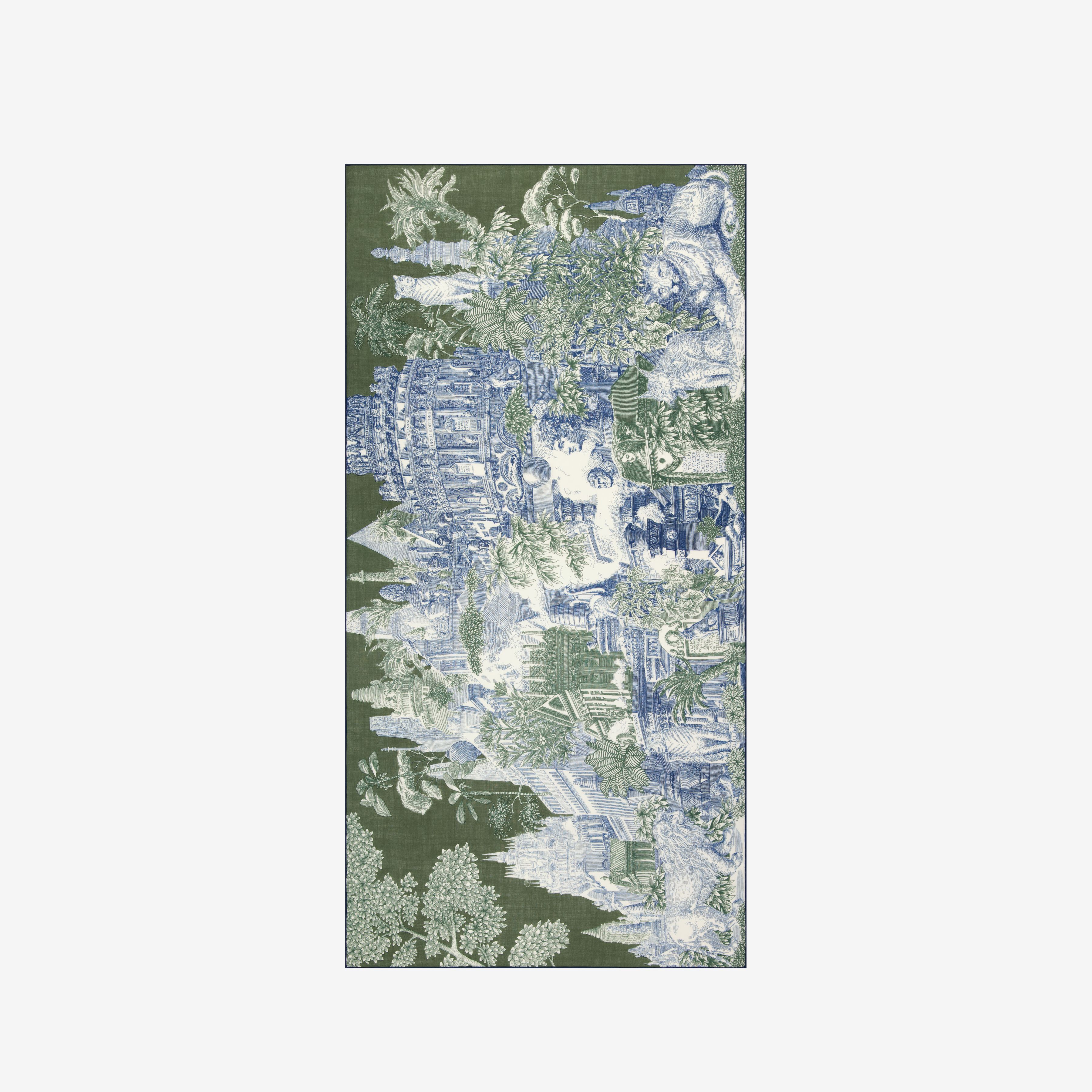 Bufanda de lana 100 - Piranesi - Khaki