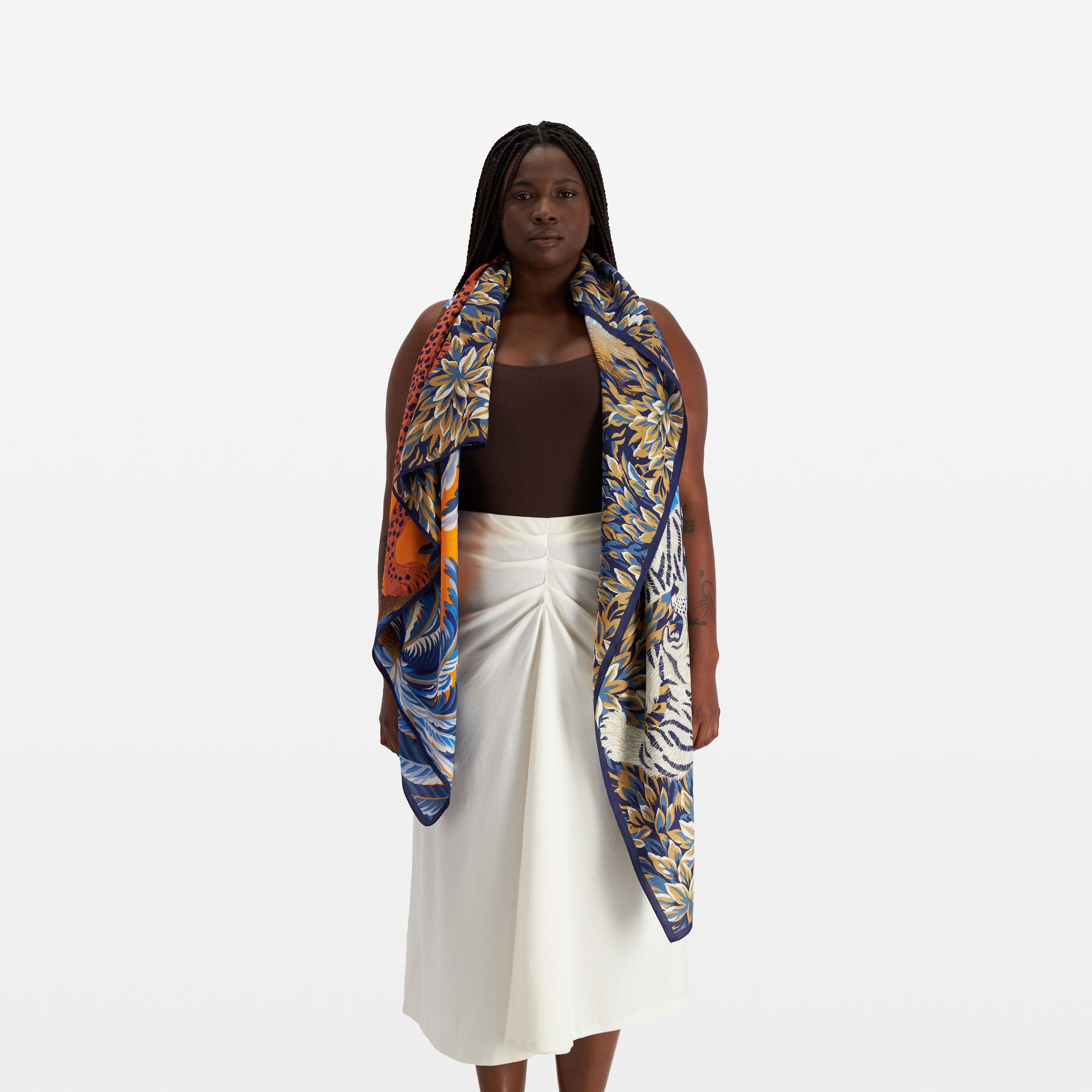 Scarf 100 - Chatou - Orange