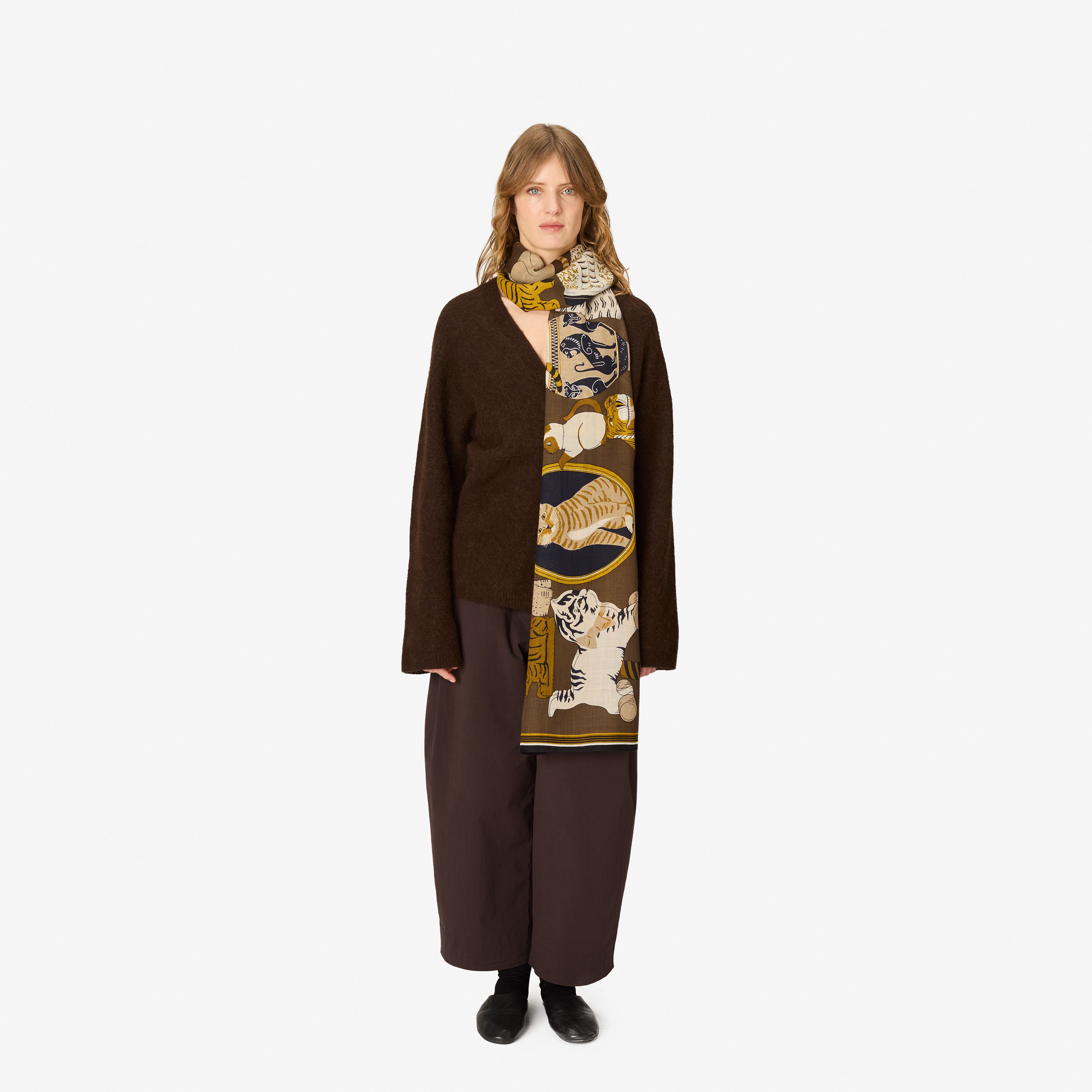 Scarf 70 - Collectionneur - Khaki