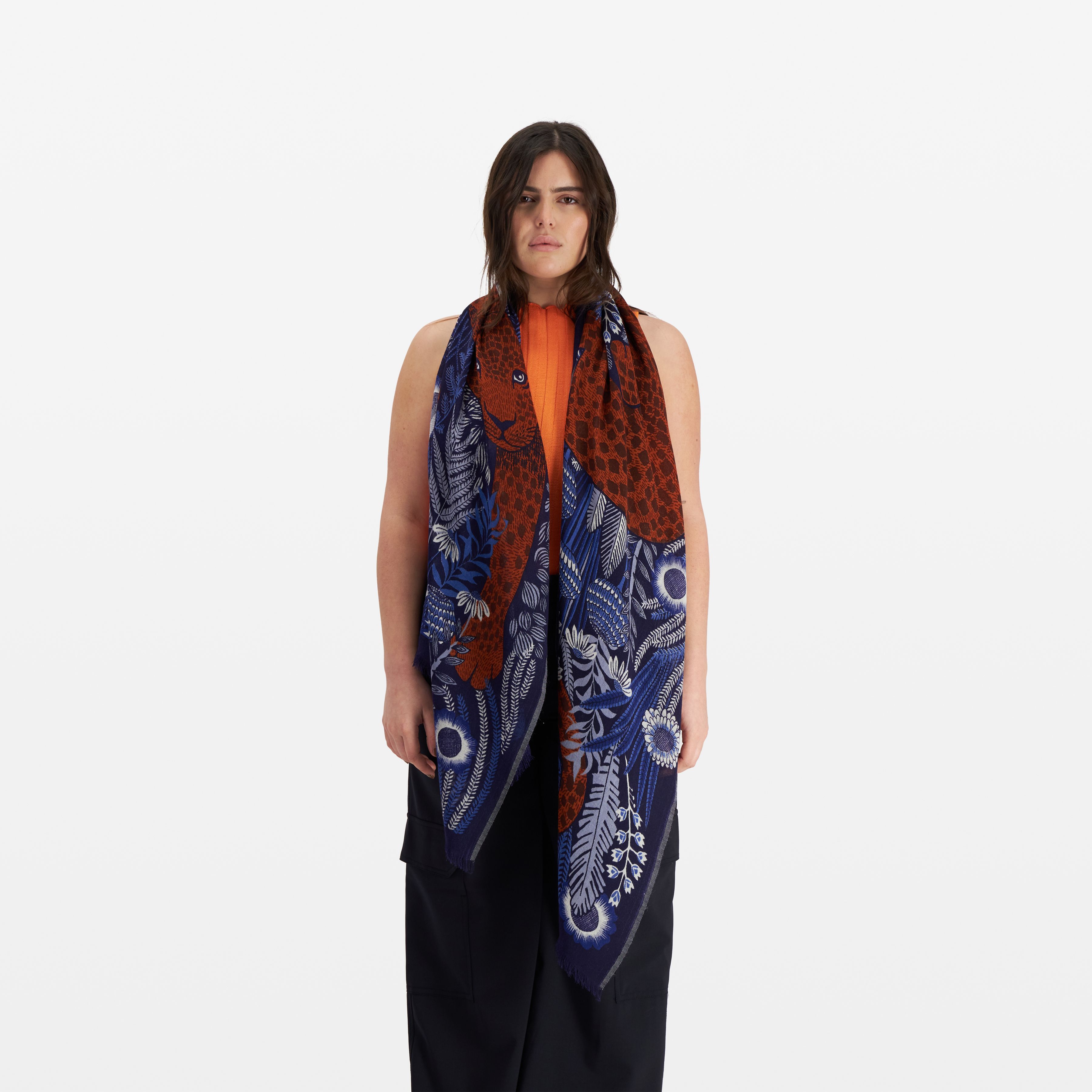 Bufanda 70 - Rousseau - Azul