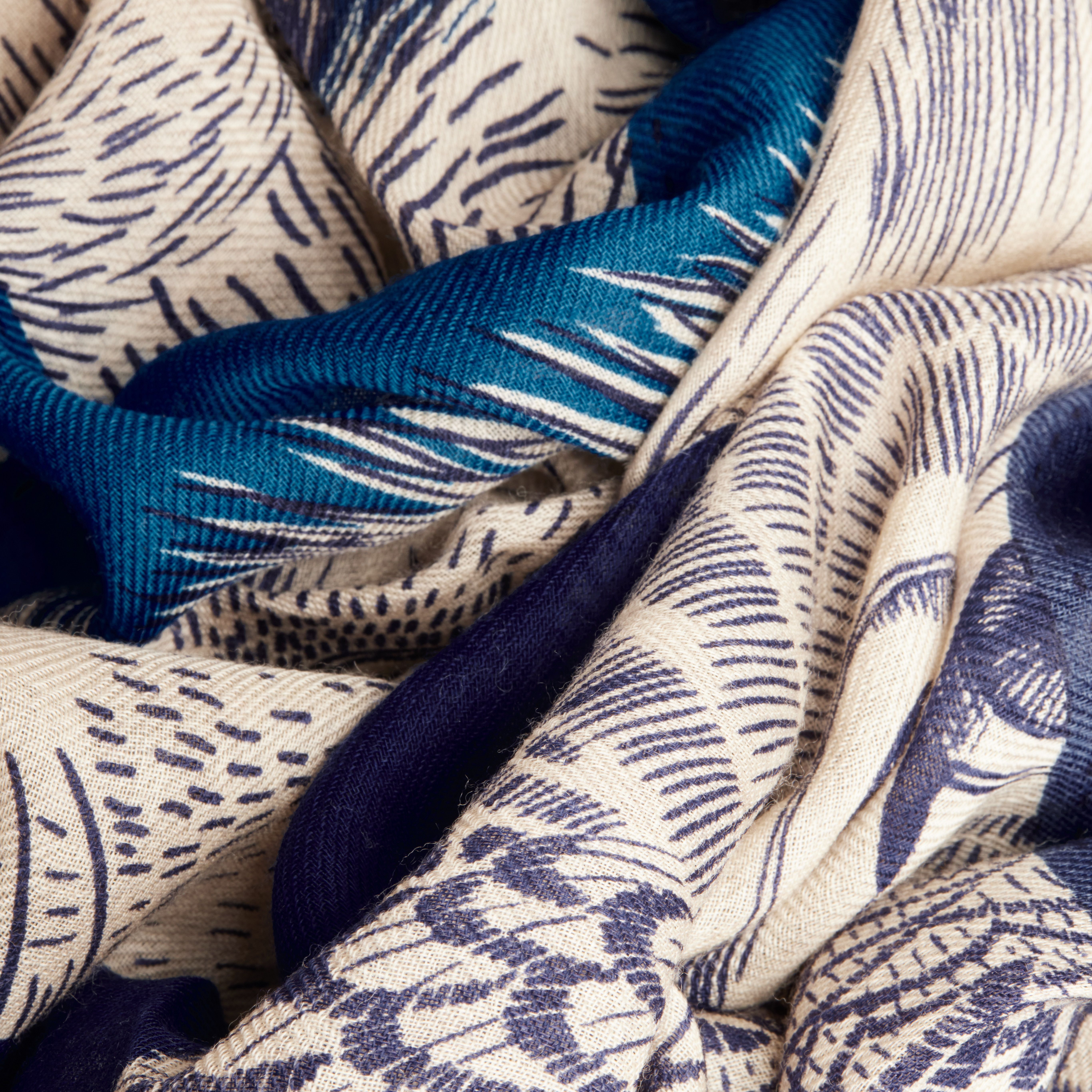 Scarf 70 - Freres - Blue
