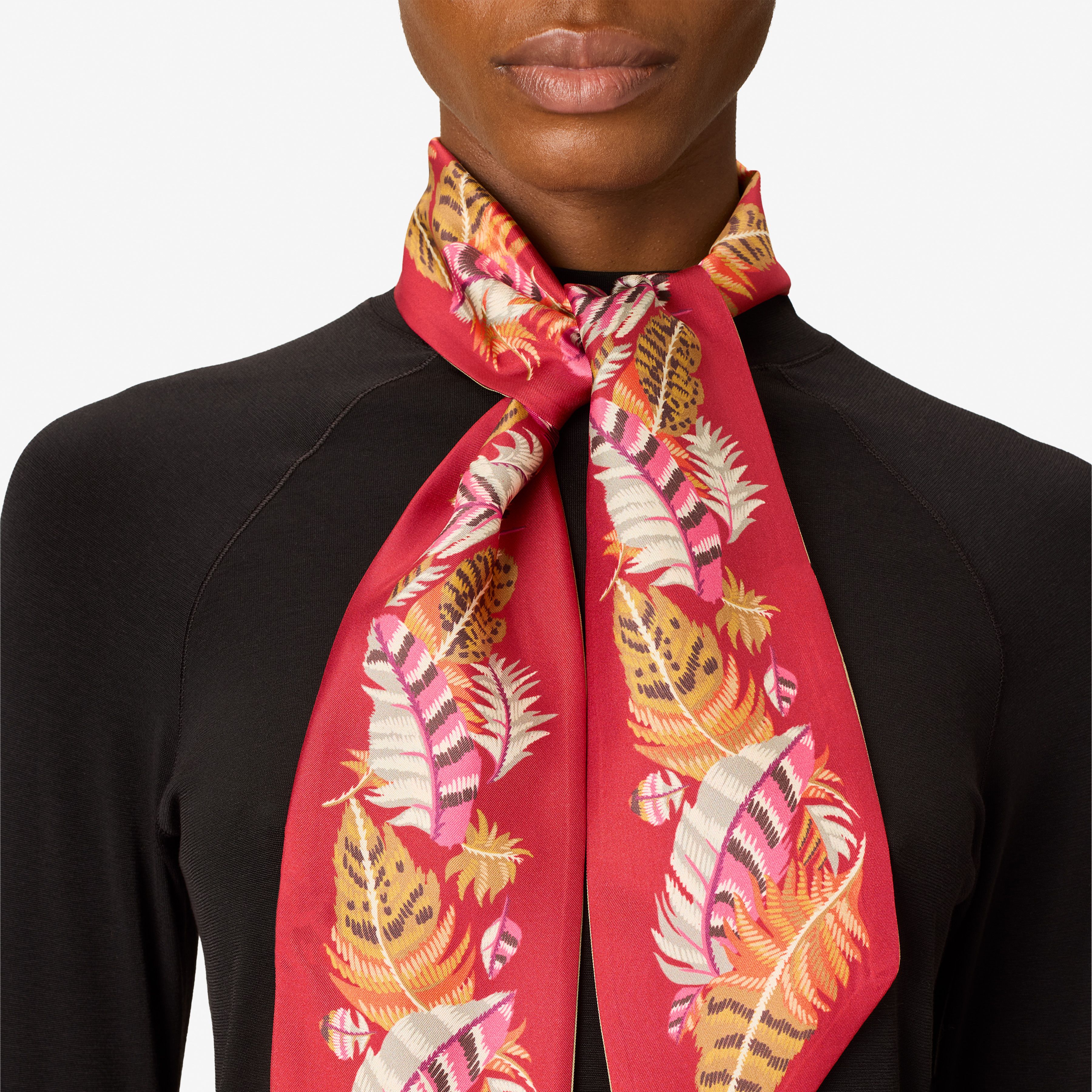 Lavalliere 120 - Plumes - Red