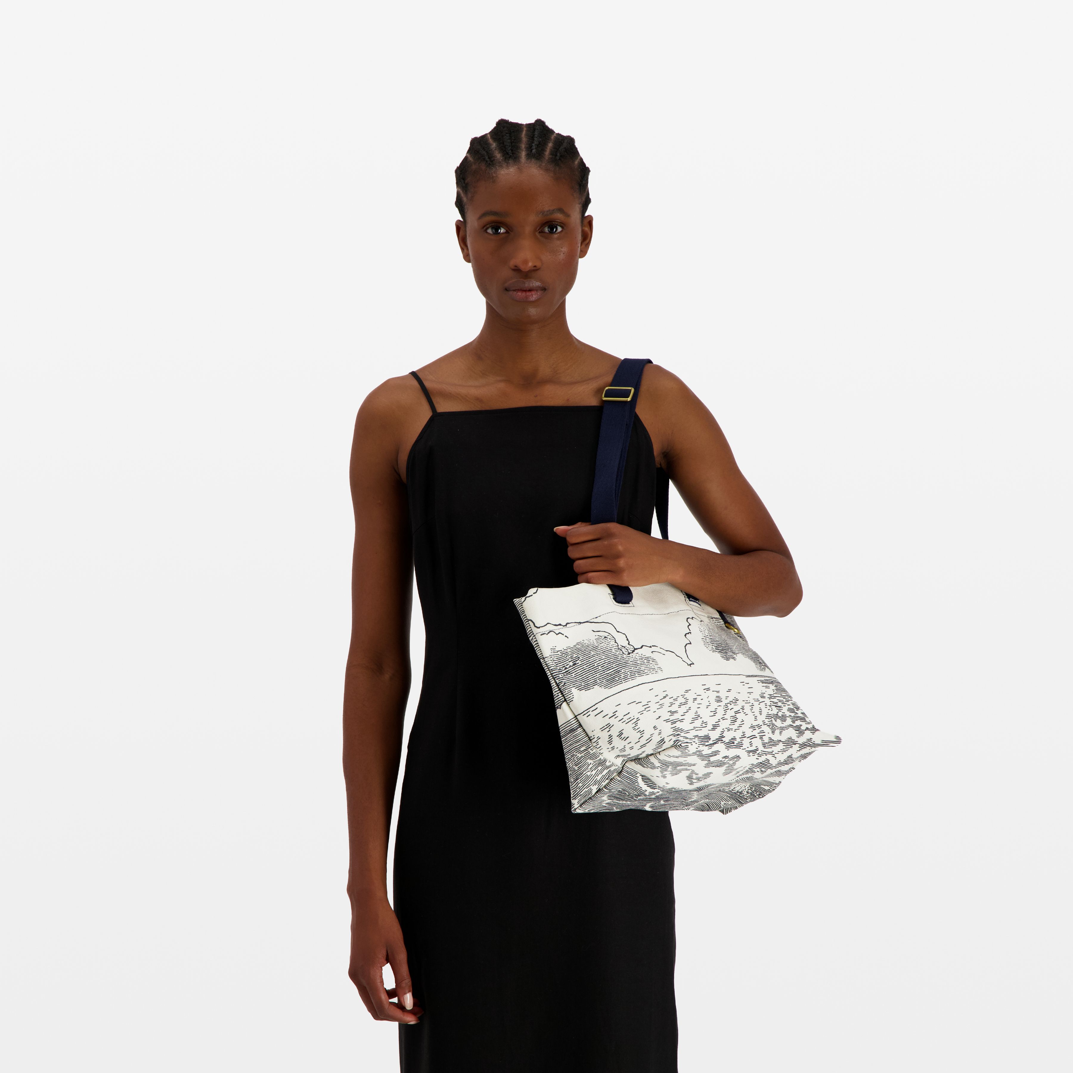 Sac Cabas Strap S - Oceanique - Bleu Marine