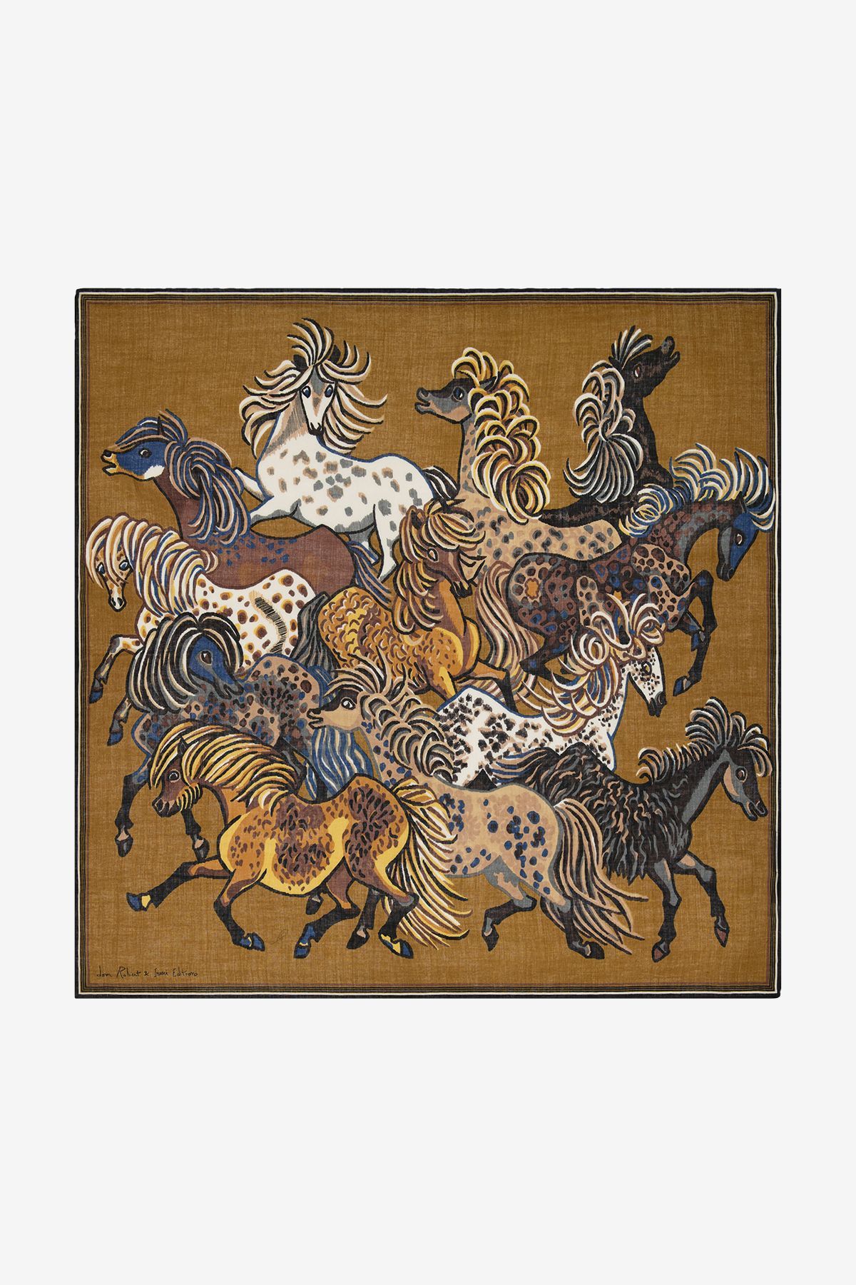 Square 130 - Western - Brown