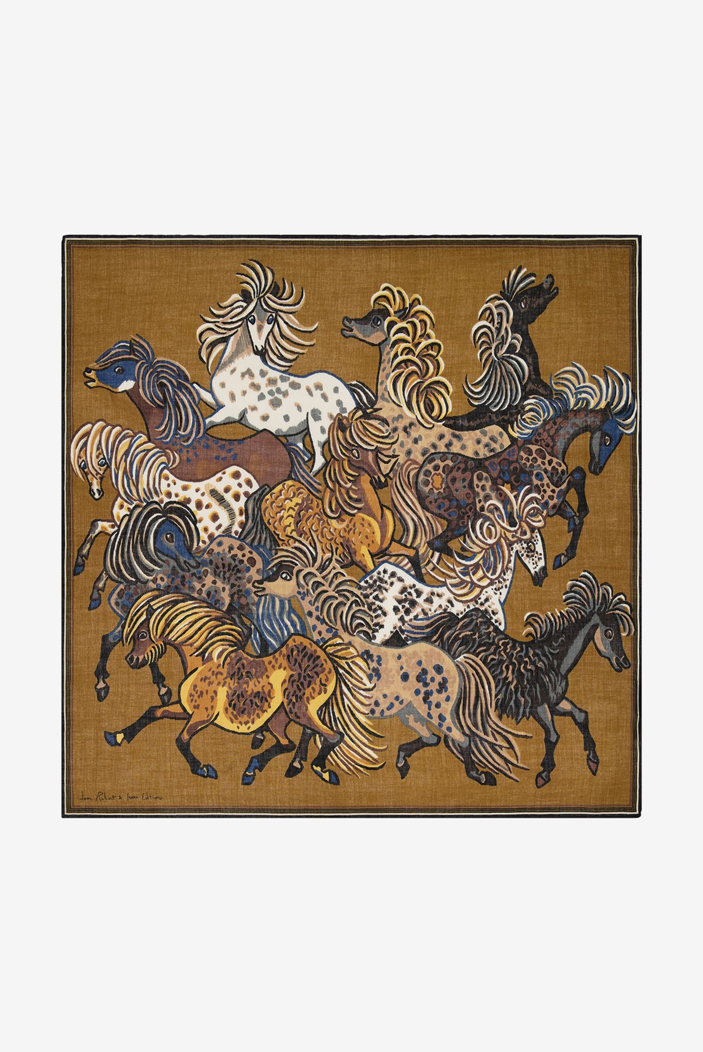 Square 130 - Western - Brown