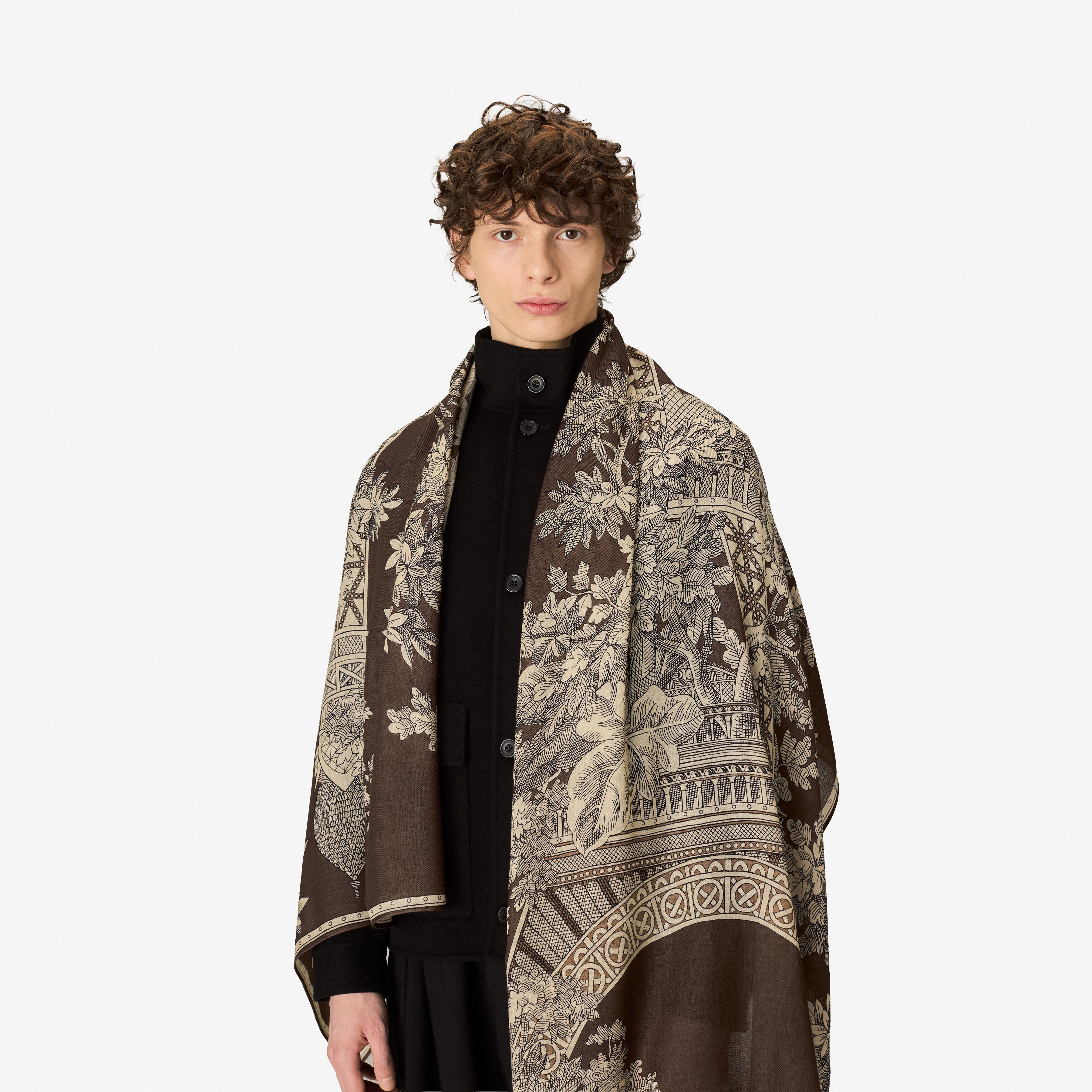 Scarf 80 - 1889 - Brown