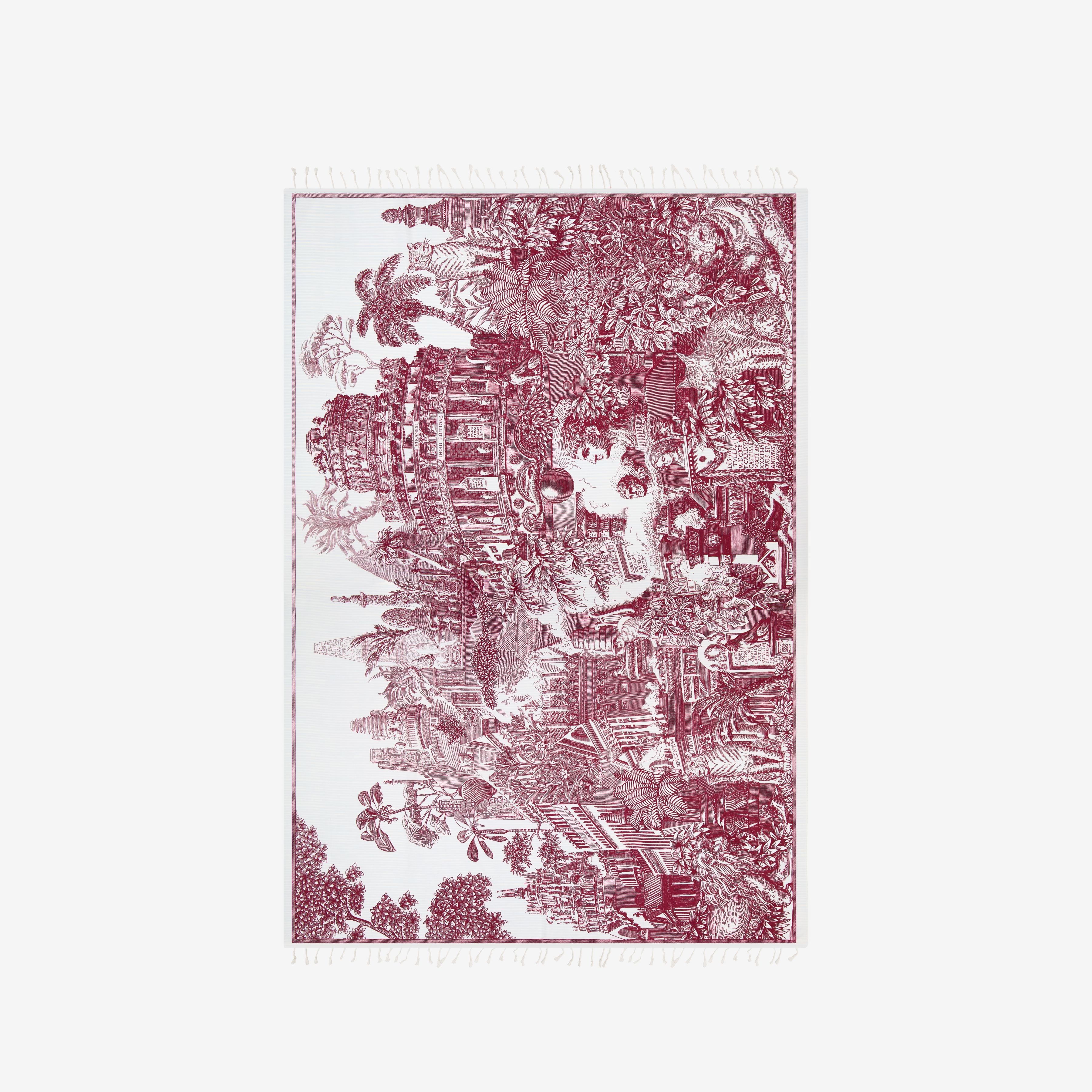 Toalla Fouta 140 - Piranesi - Rojo