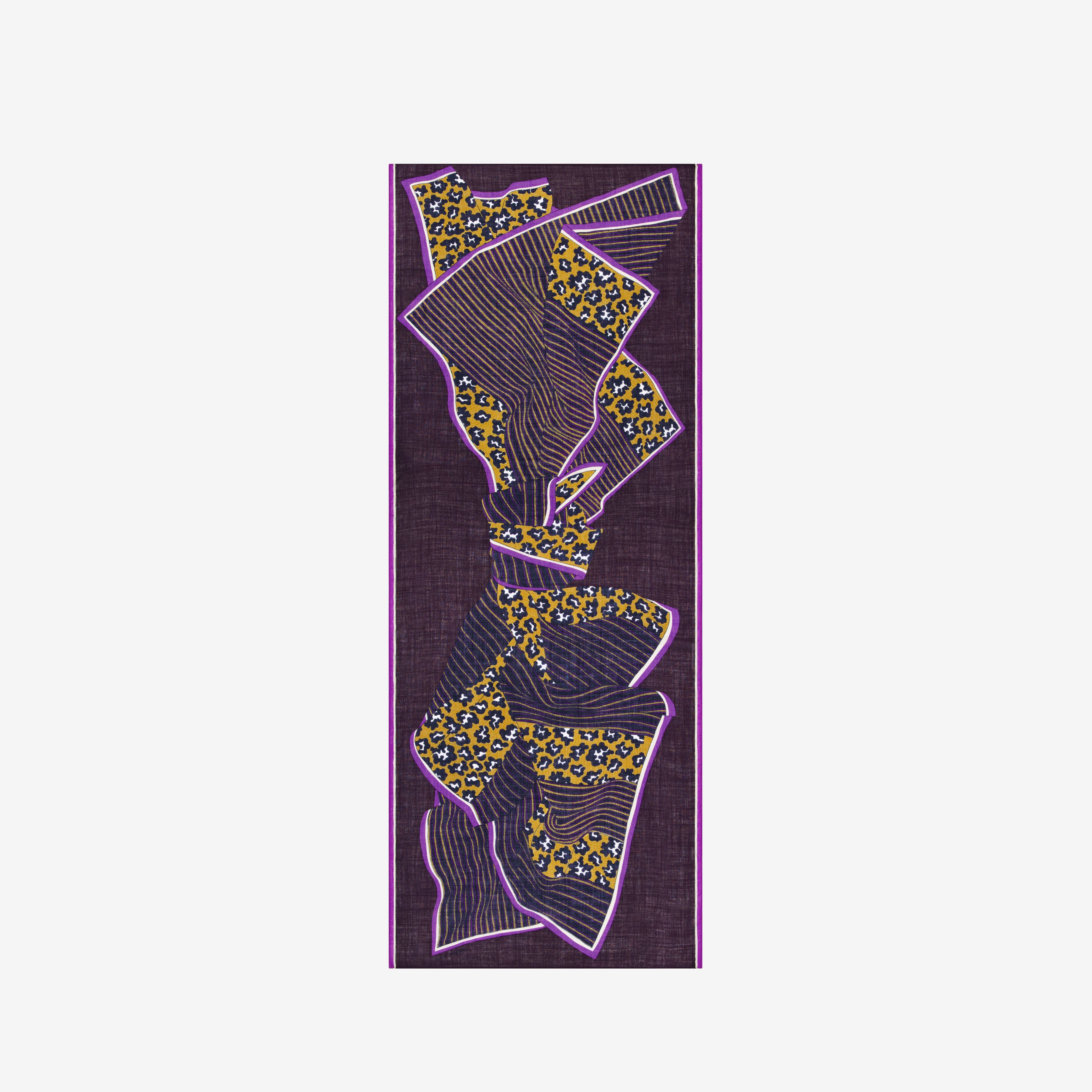 Schal 70 - Lov - Violett