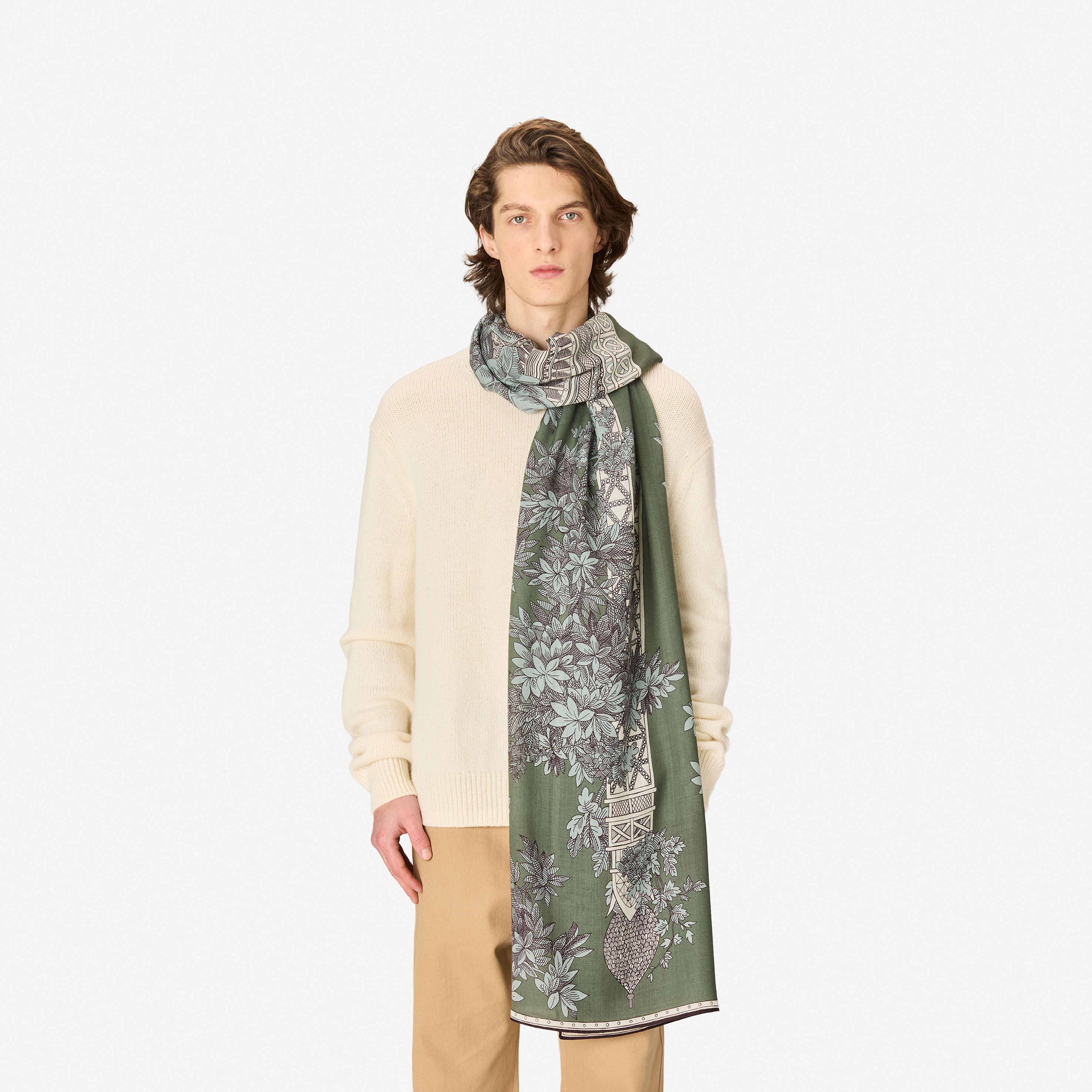 Scarf 80 - 1889 - Khaki