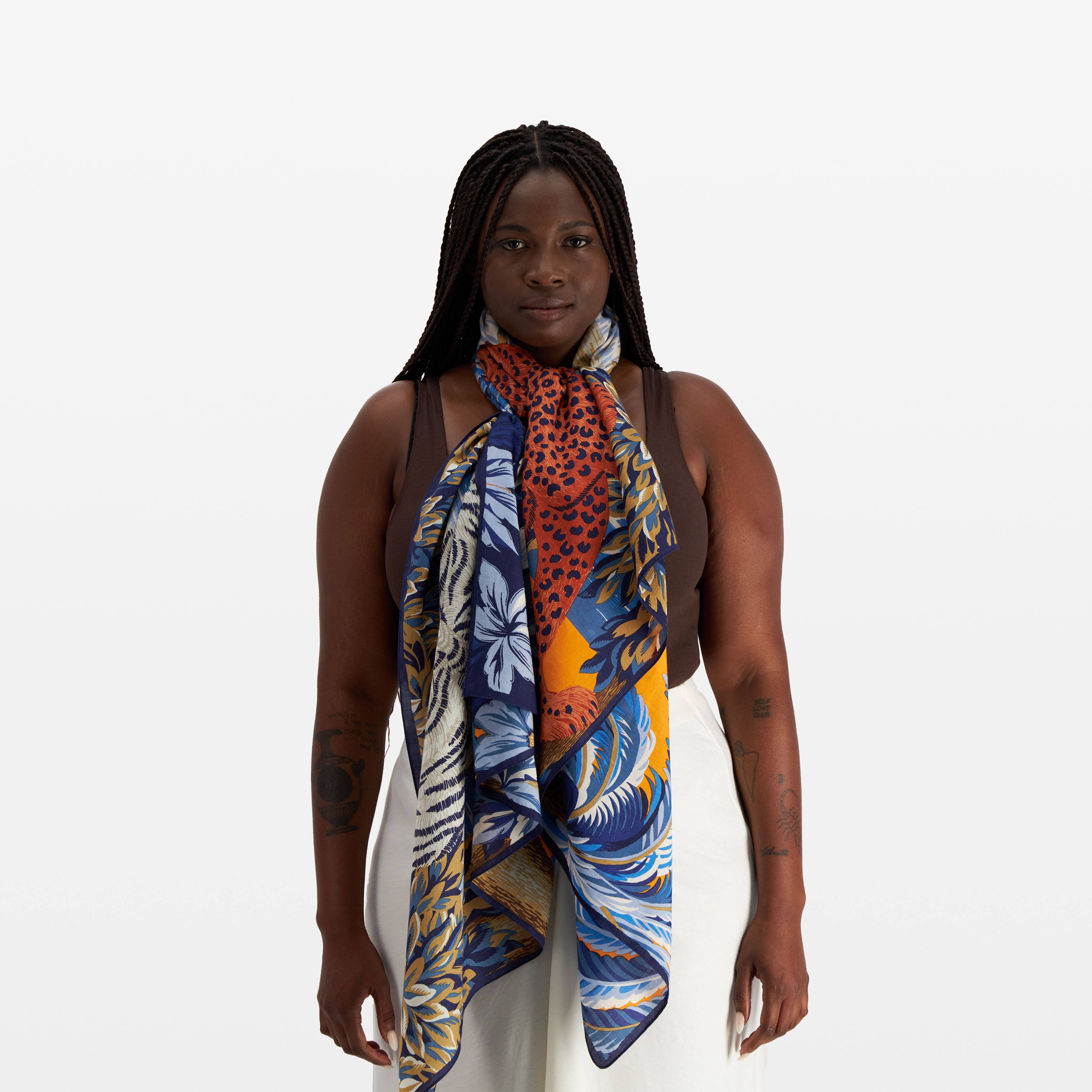 Scarf 100 - Chatou - Orange
