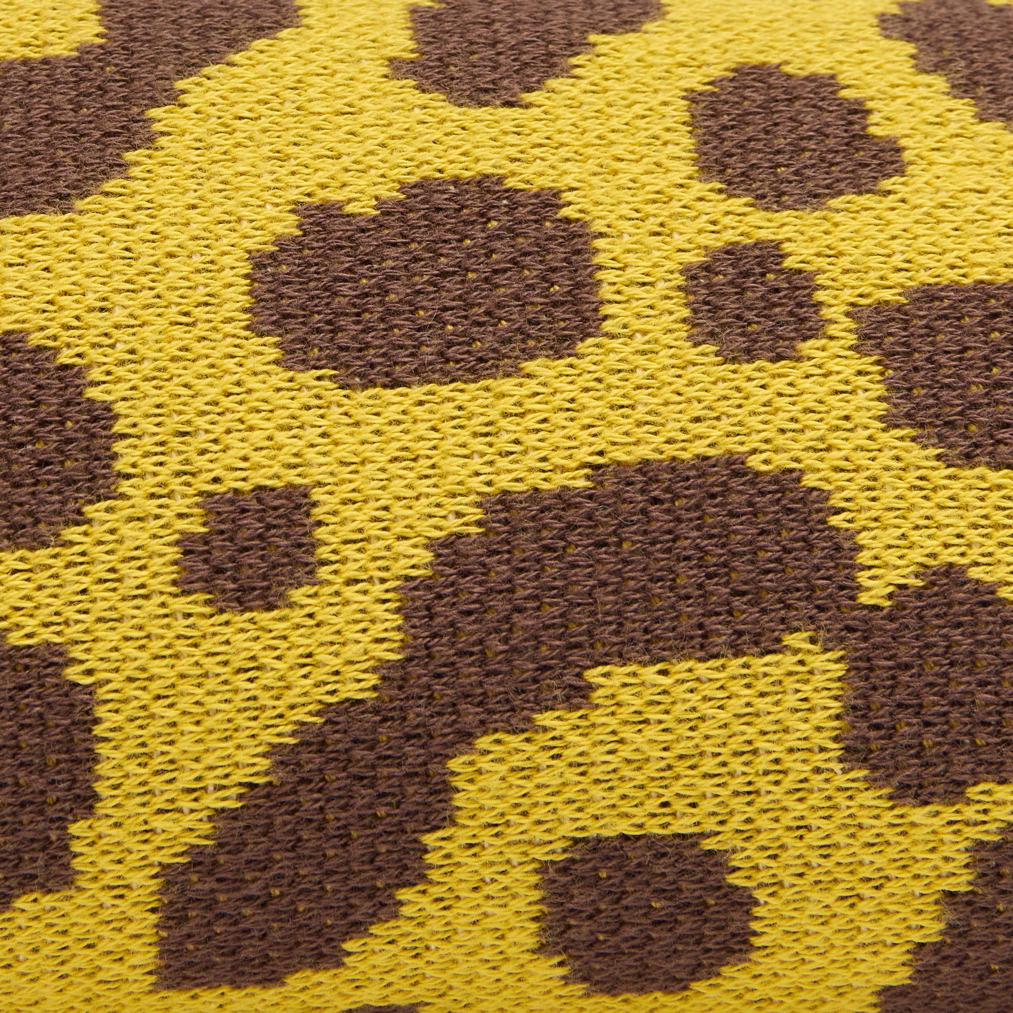 Manta 130 - Leopard - Azafrán