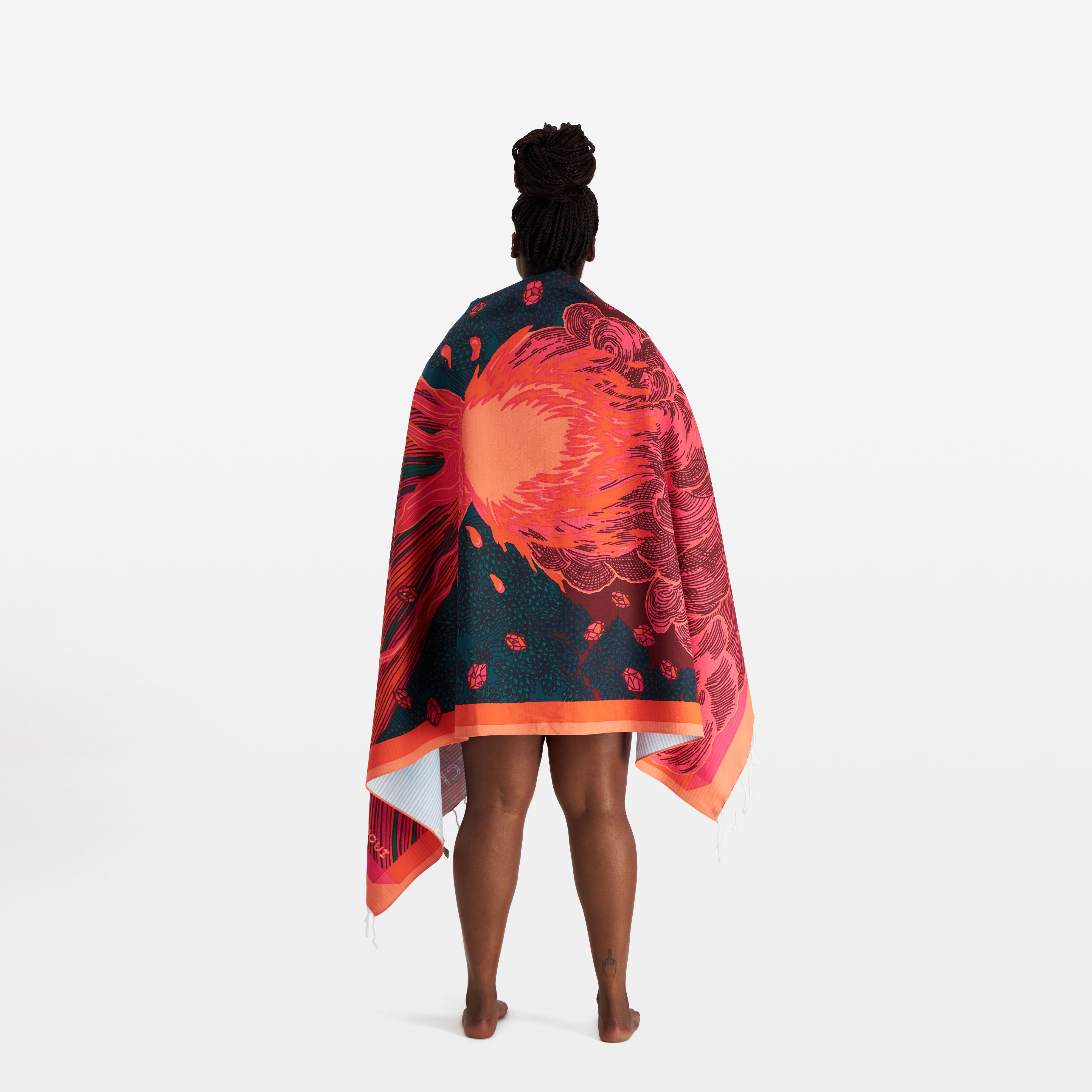 Toalla Fouta 100 - Stromboli - Rosa