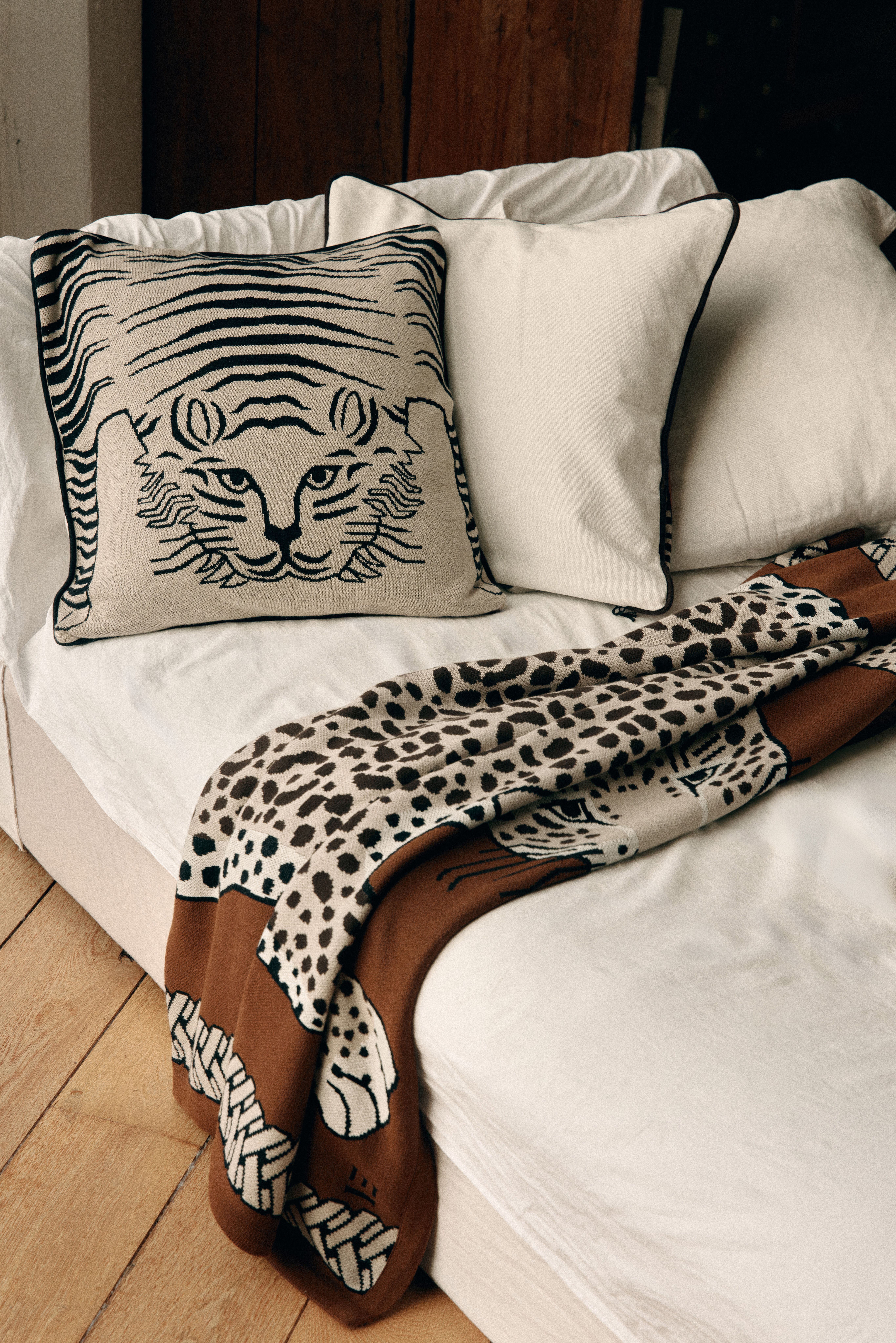 Kissenbezug-50-Baldo-Natürlich-50x50_cm-Decke-130-Leopard-Beige-Baumwolle-130x190_cm