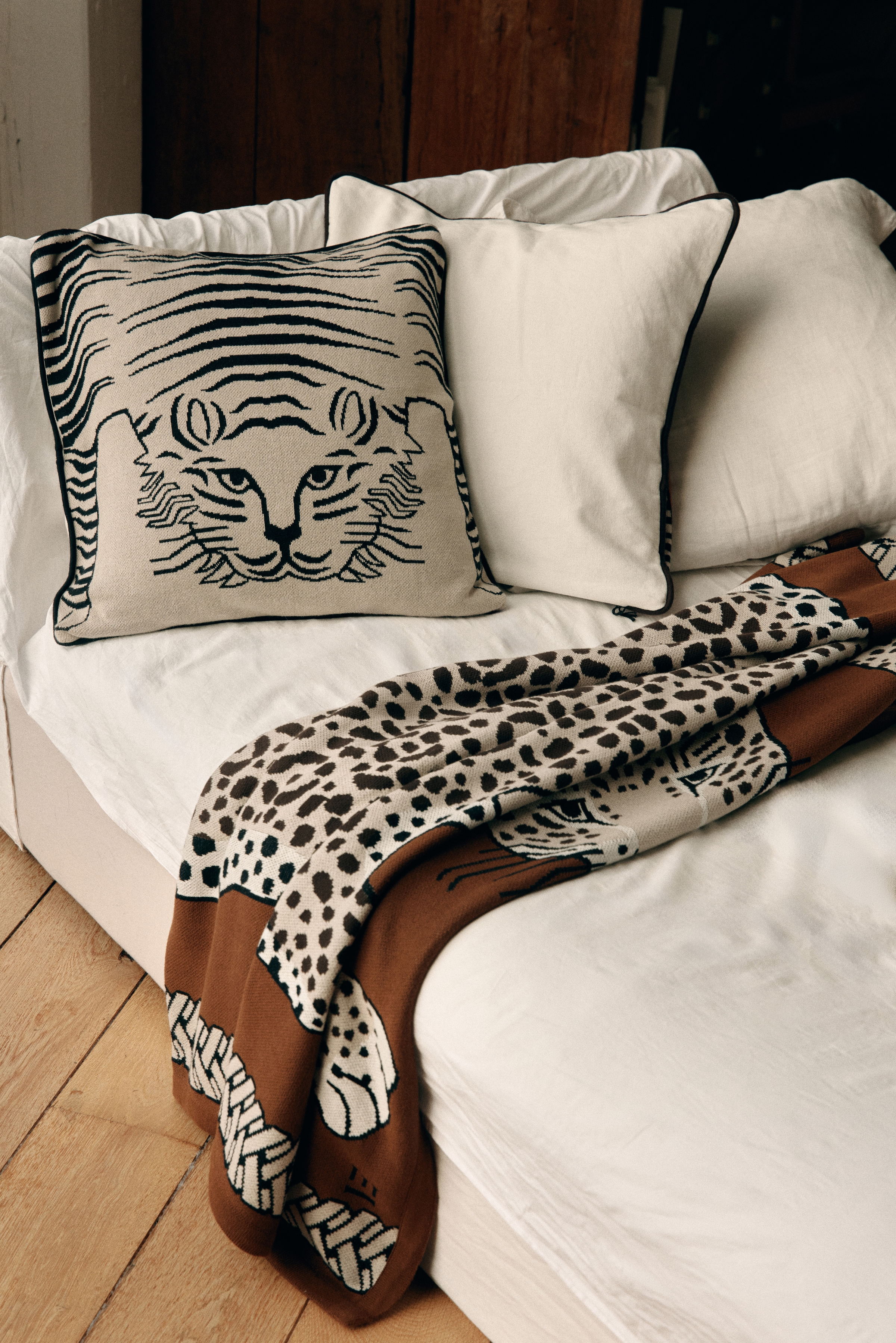 Kissenbezug-50-Baldo-Natürlich-50x50_cm-Decke-130-Leopard-Beige-Baumwolle-130x190_cm