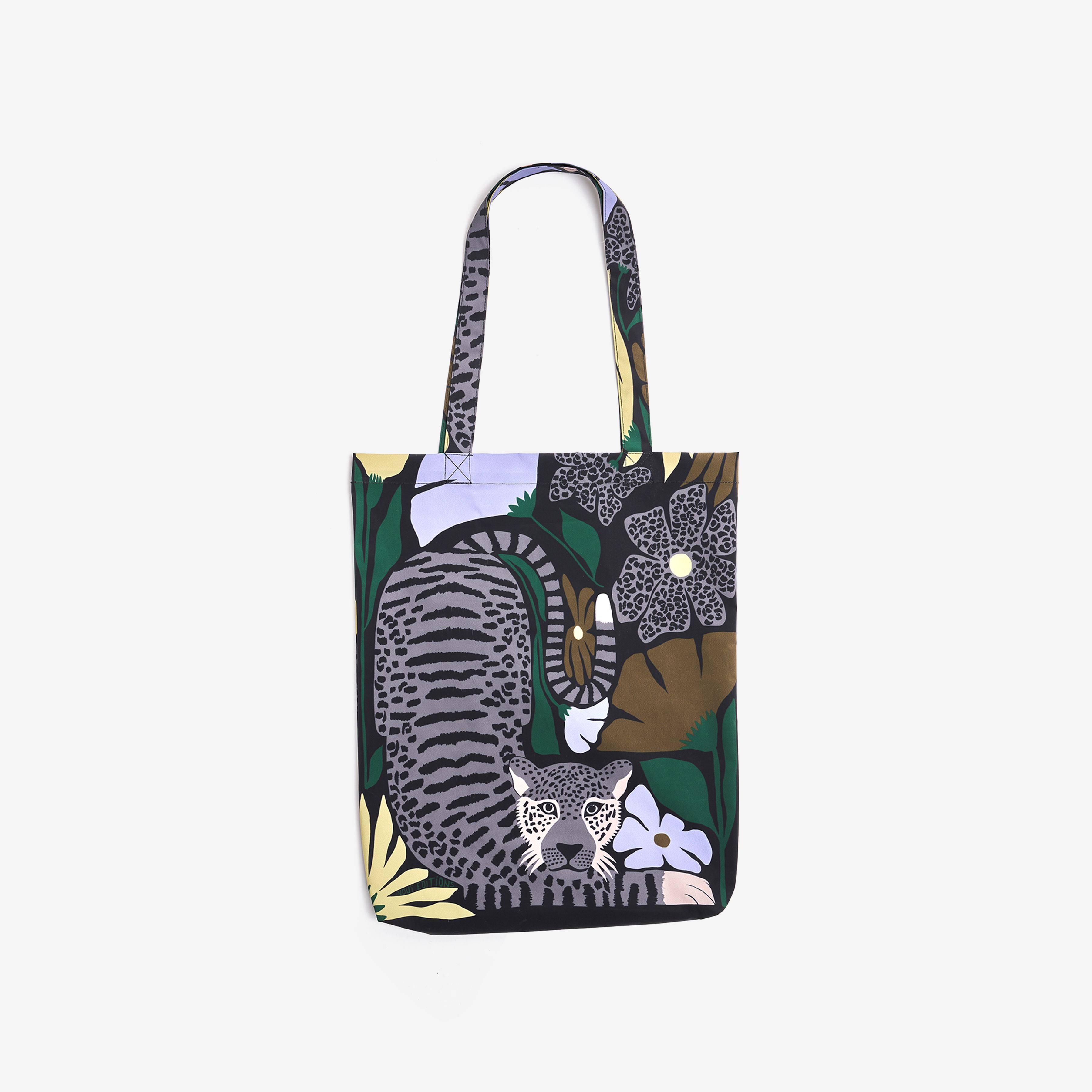 Shopper Bag - Folk - Black